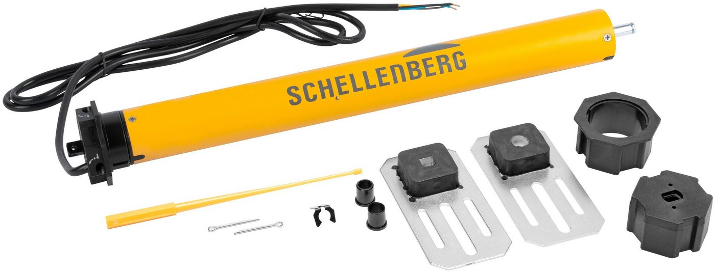 Thumbnail - SCHELLENBERG Rollladenmotor Standard, Rohrmotor mit mechanischer Endlageneinstellung, geeignet für 60 mm Rollladenwelle,...