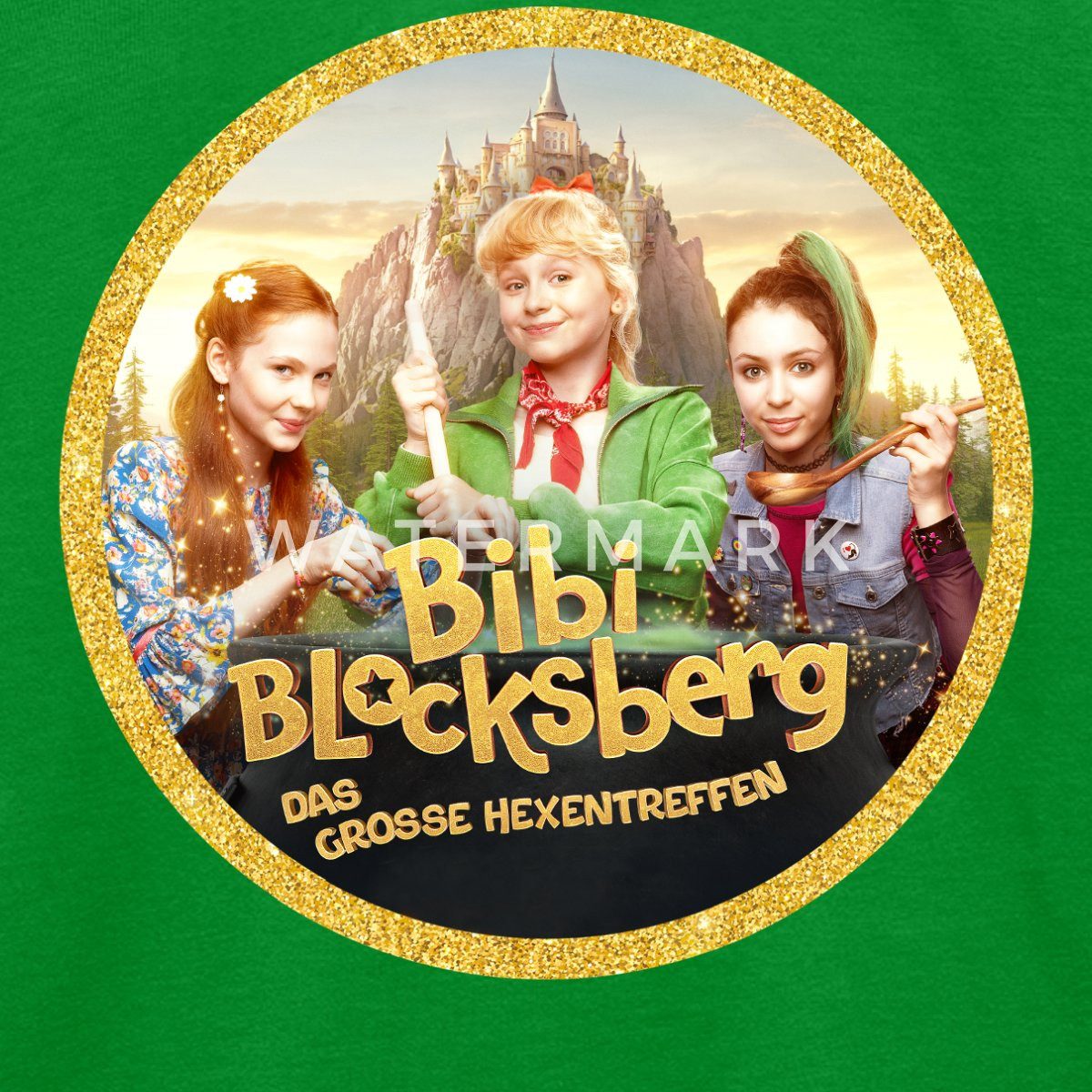 Spreadshirt T-Shirt Bibi Blocksberg Film Bibi, Flauipaui Und Schubia Kinder Premium T-Shir (1-tlg)