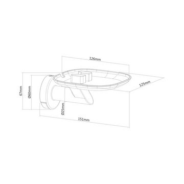 conecto conecto CC50591 Premium Wandhalterung für Lautsprecher SONOS ONE + Lautsprecher-Wandhalterung