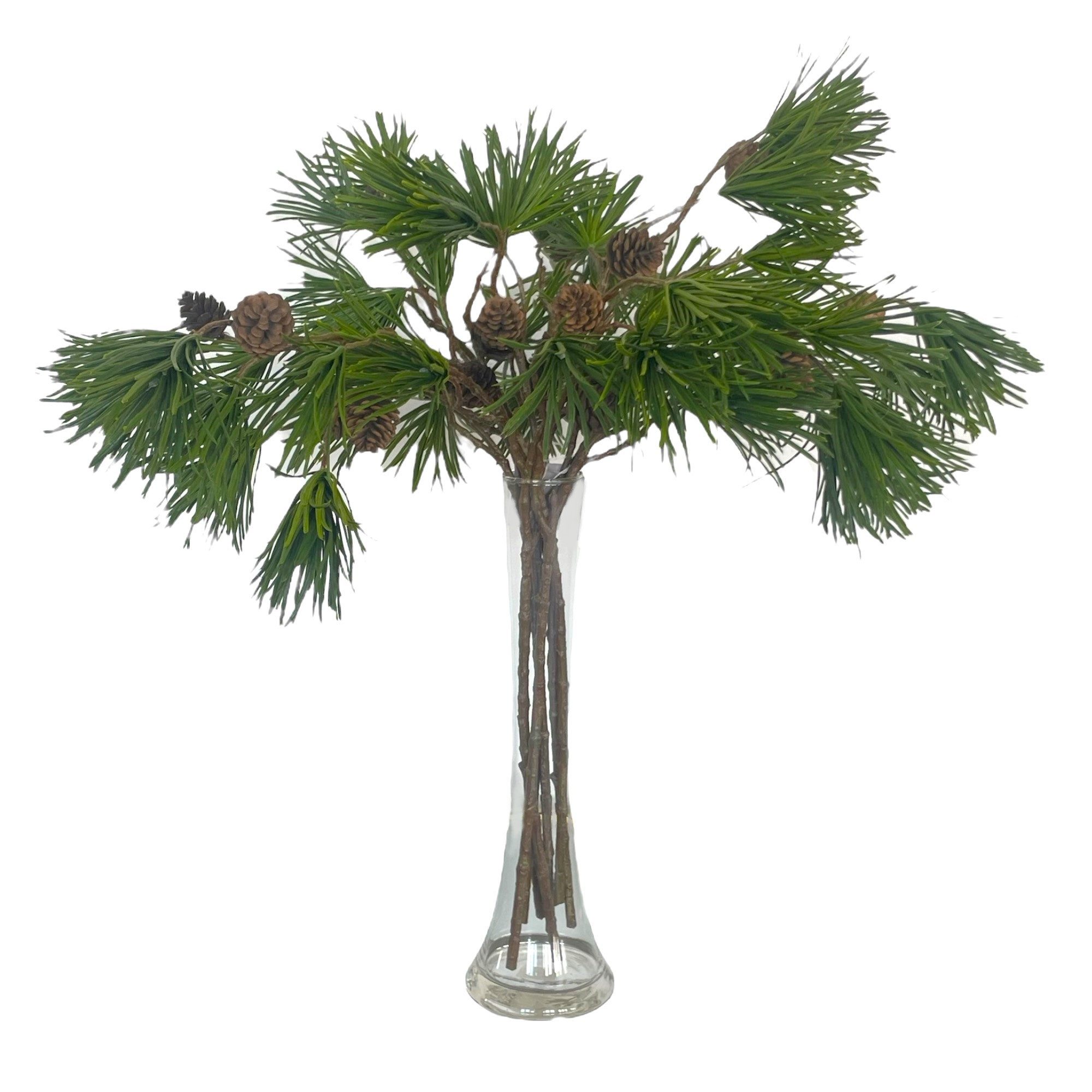 Kunstzweig Künstlicher KIEFERNZWEIG mit 7 Trieben 74 cm., Floratexx GmbH, Höhe 74.00 cm