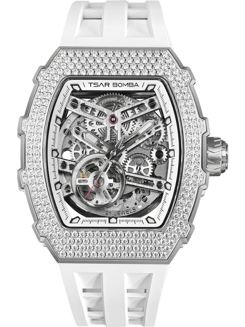 Tsar Bomba Automatikuhr Tsar Bomba TB8208D-11 Herrenuhr Elemental Zirkonia Automatik 43mm 5ATM Tsar Bomba TB8208D-11 Herrenuhr Elemental Zirkonia Automatik 43mm 5ATM