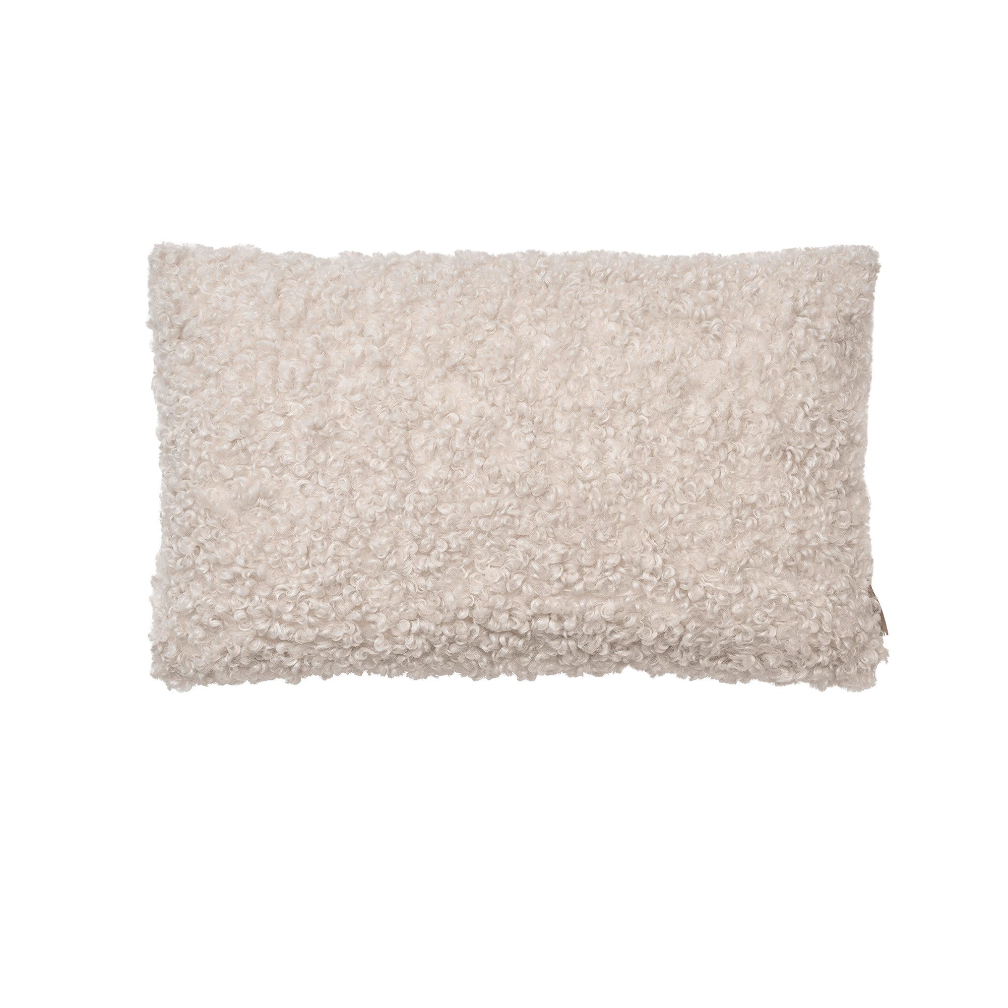 blomus Подушкиhülle -TEDDY- Подушкиbezug, Dekokissen, Kuschelkissen, Wohnkissen modern, Flauschig, inkl. Trageschlaufe, inkl. Filzgleitern