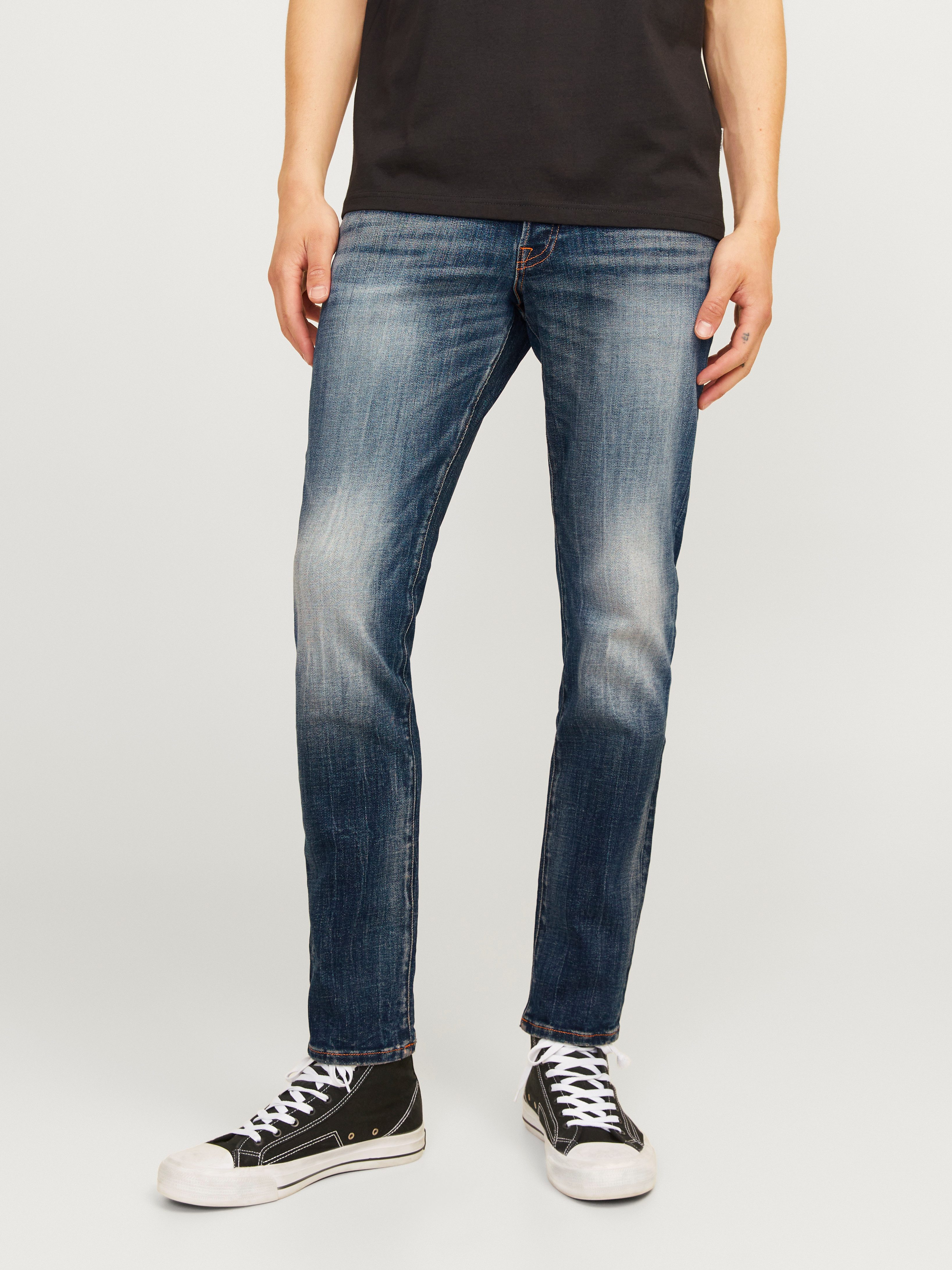 Slim-fit-Jeans JJIGLENN JJLUKE GE 938 NOOS