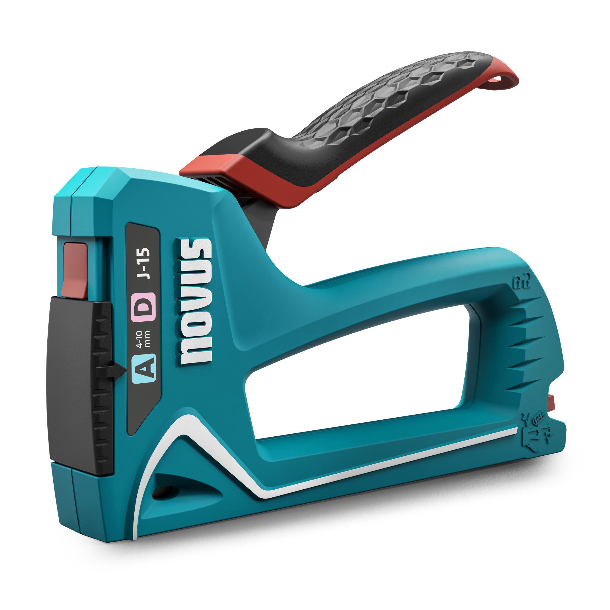 Novus Tools Handtacker, (J-15, für 4-10 mm Feindraht- & Flachdrahtklammern, 030-0473), 030-0473