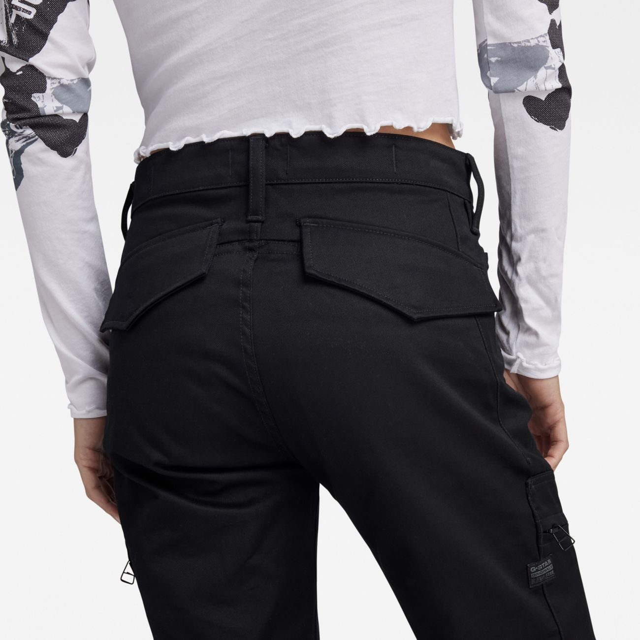 WMN Cargo Slim RAW G-Star 5-Pocket-Hose (1-tlg) Pant