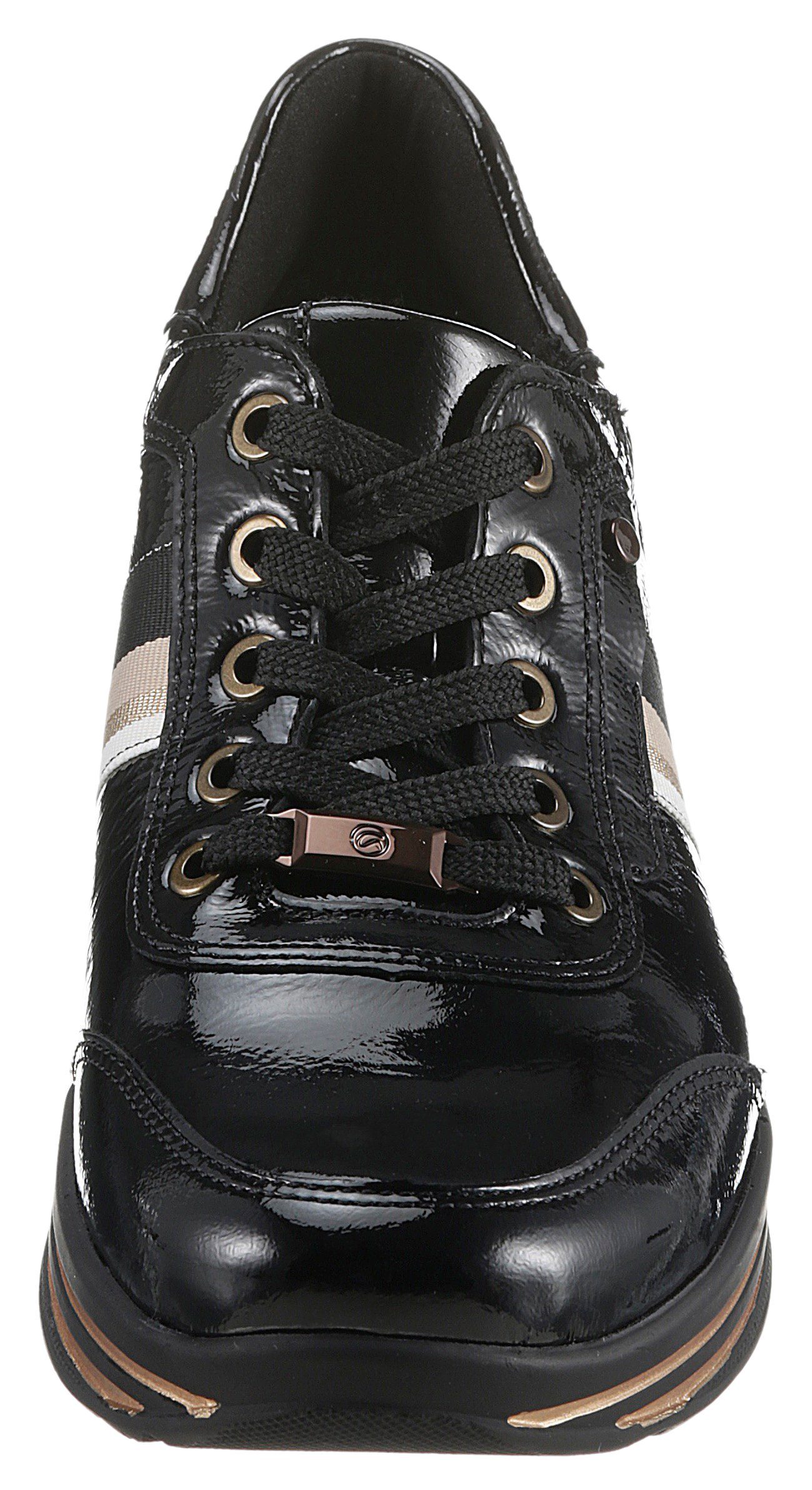 Ara 049783 Komfortweite SAPPORO in schwarz (sehr H weit) Sneaker