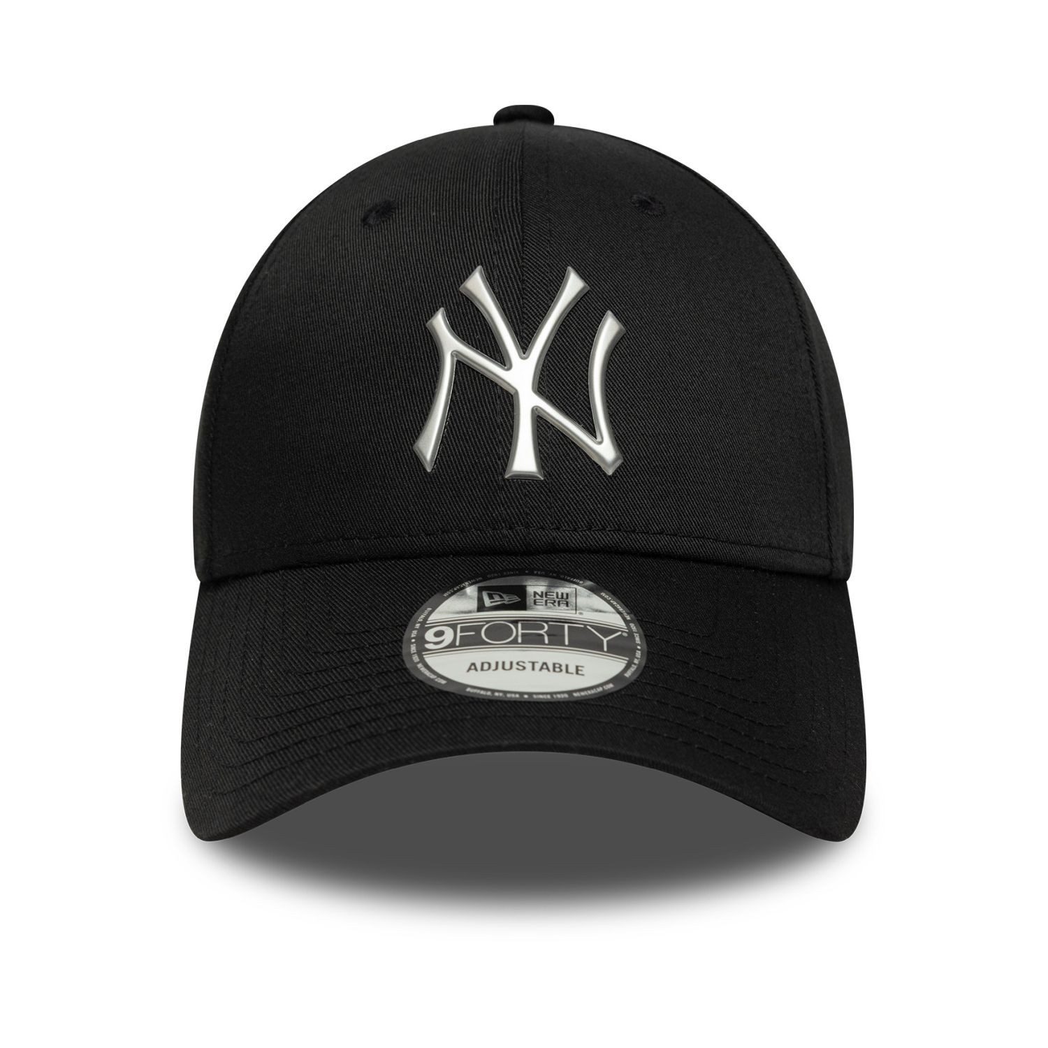 New Era Baseball Cap 9Forty Strapback METALLIC New York Yankees