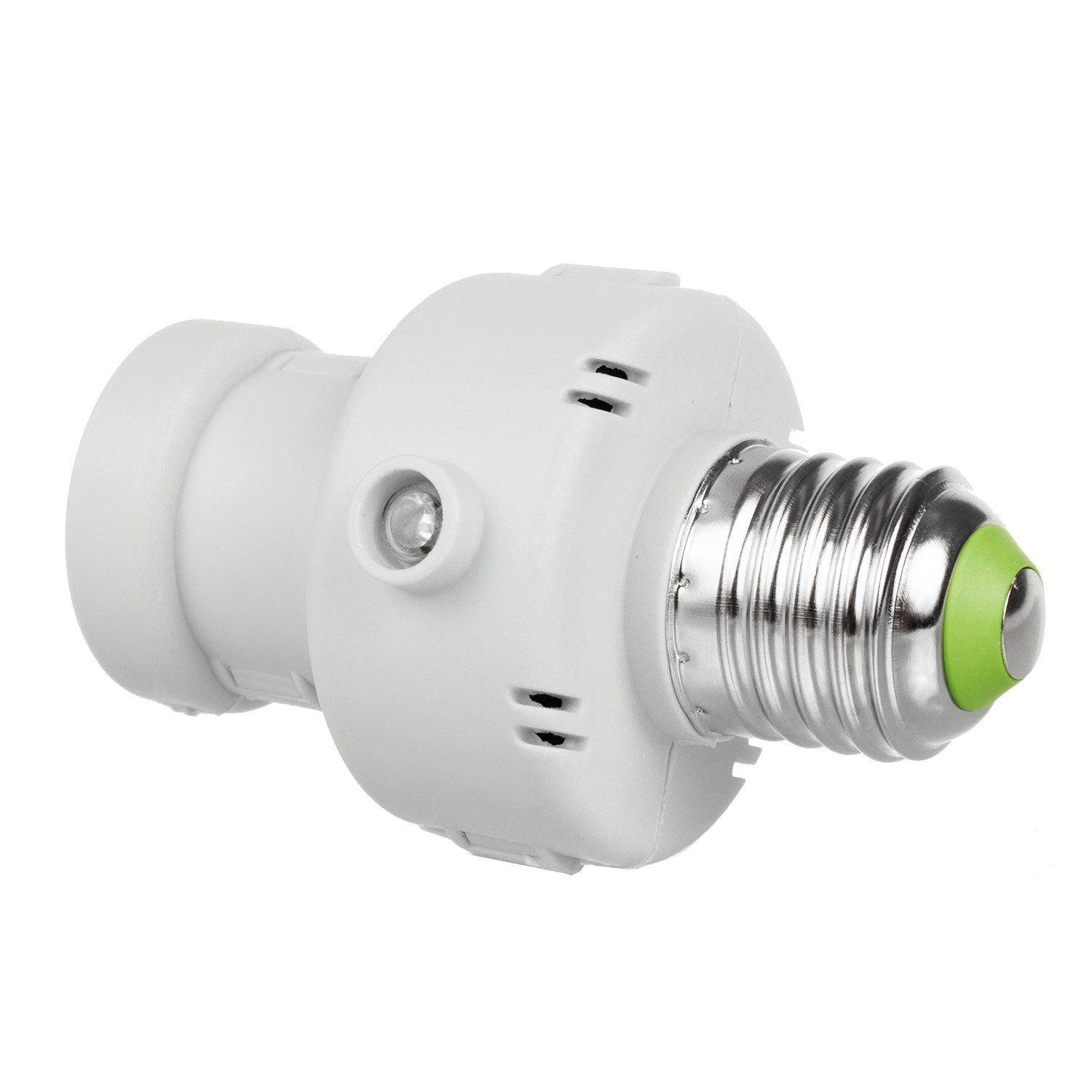 Maclean Lampenfassung MCE21 E27 Lampenfassung mit Dämmerungssensor & Timer 100W, (4-St), Automatische Lichtsteuerung für Flur, Keller und Garage
