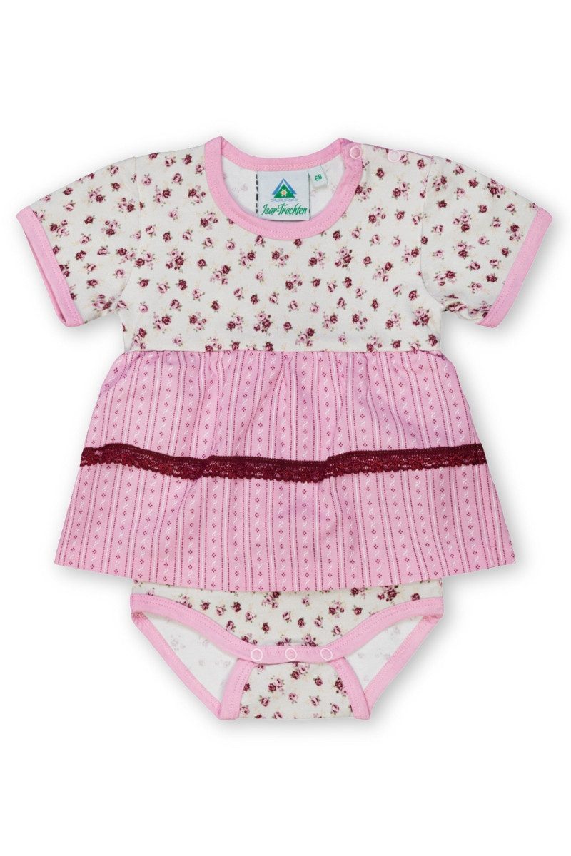 Isar-Trachten Trachtenkleid Baby Body - DARLA - rosa