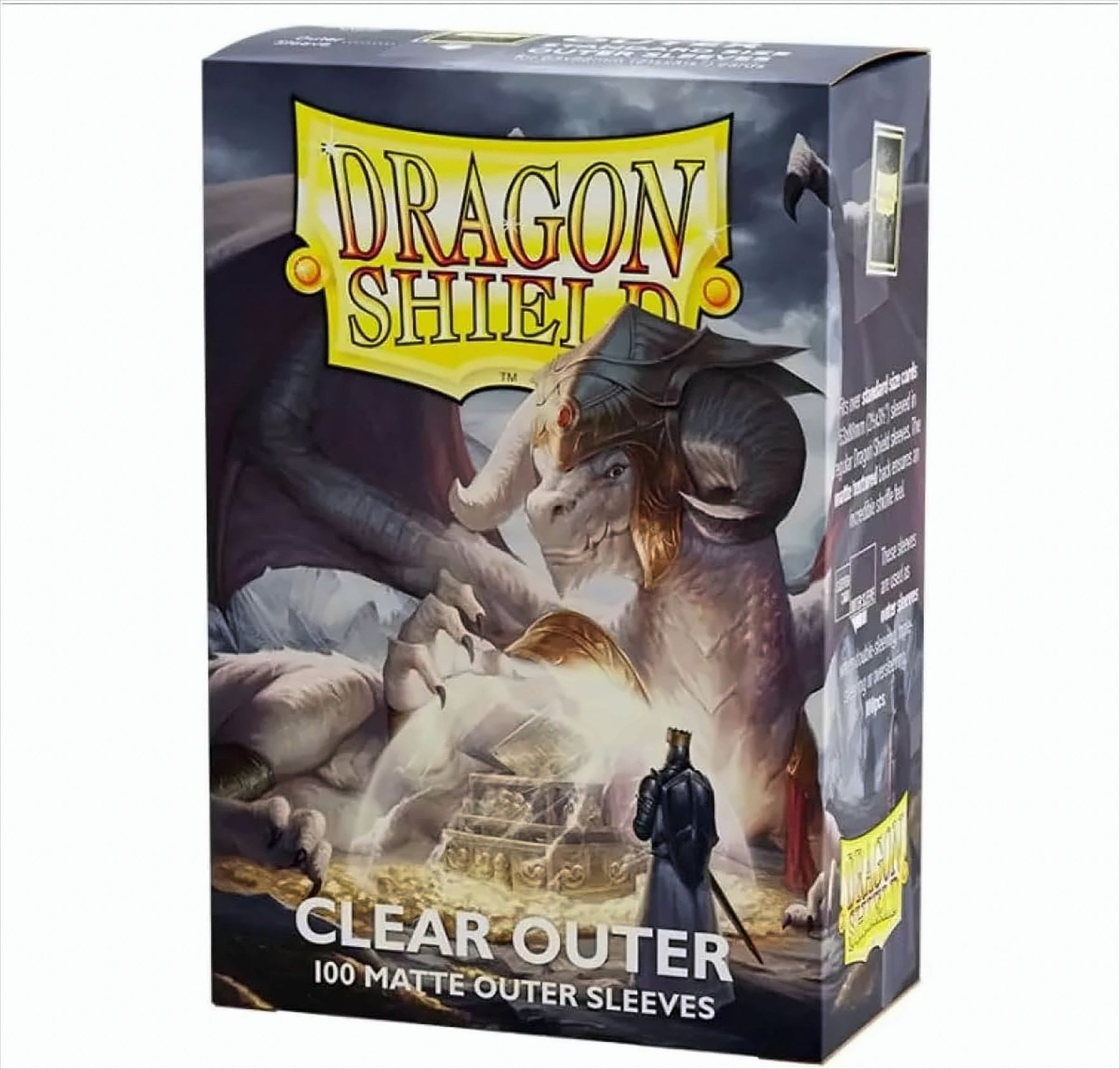Arcane Tinmen Sammelkarte Dragon Shield: Outer Sleeves - Matte Clear (100)