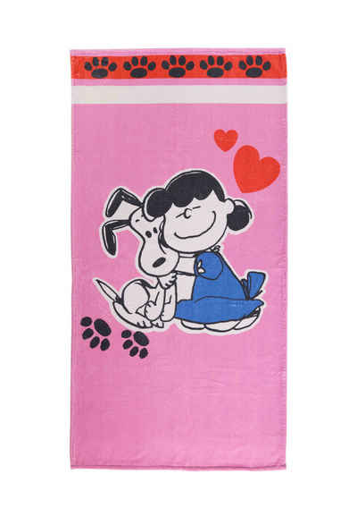 ONOMATO! Handtuch Peanuts Snoopy Strandtuch Handtuch 70 x 140