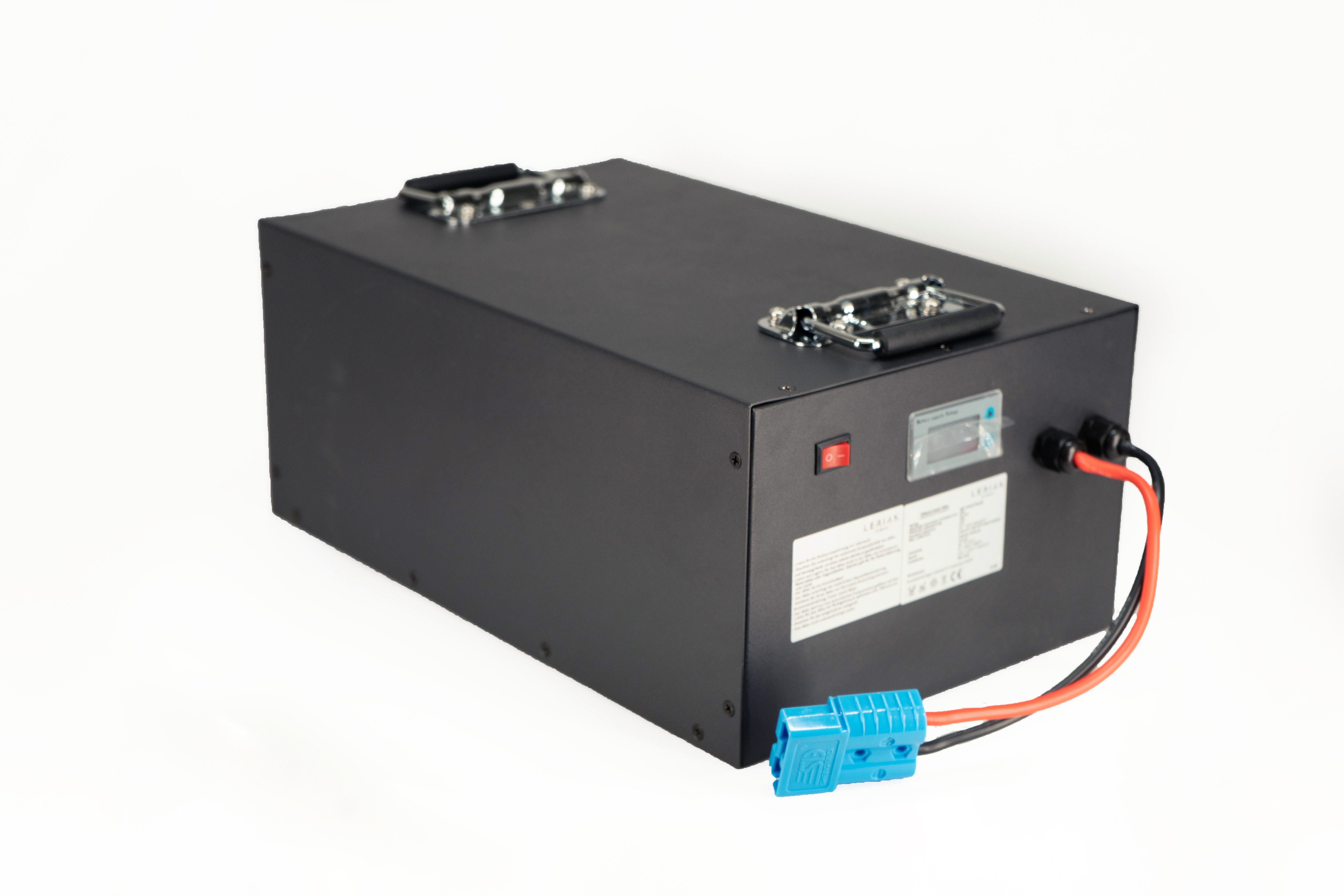 LERIAN POWER LiFePO4 Akku 48V 50Ah 60A Lithium-Eisenphosphat Batterie Boot E-Mobil Akku