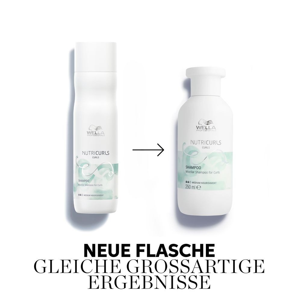 Wella Professionals Haarpflege-Set Wella Nutricurls Curls Set-Shampoo+Conditioner+Maske+Beutel gratis