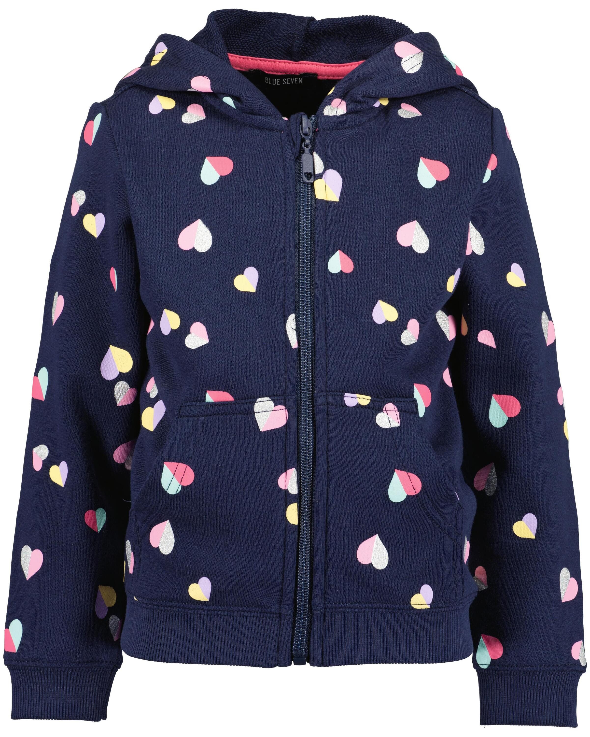 BLUE SEVEN Blue Seven Sweatjacke Mädchen Sweatjacke langarm