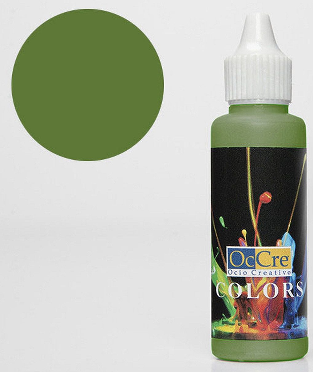 OcCre Modellbausatz Ocolor Light green 30 ml EOL, (Bastelbedarf, 1-tlg., Oberflächenbehandlung), Made in Europe