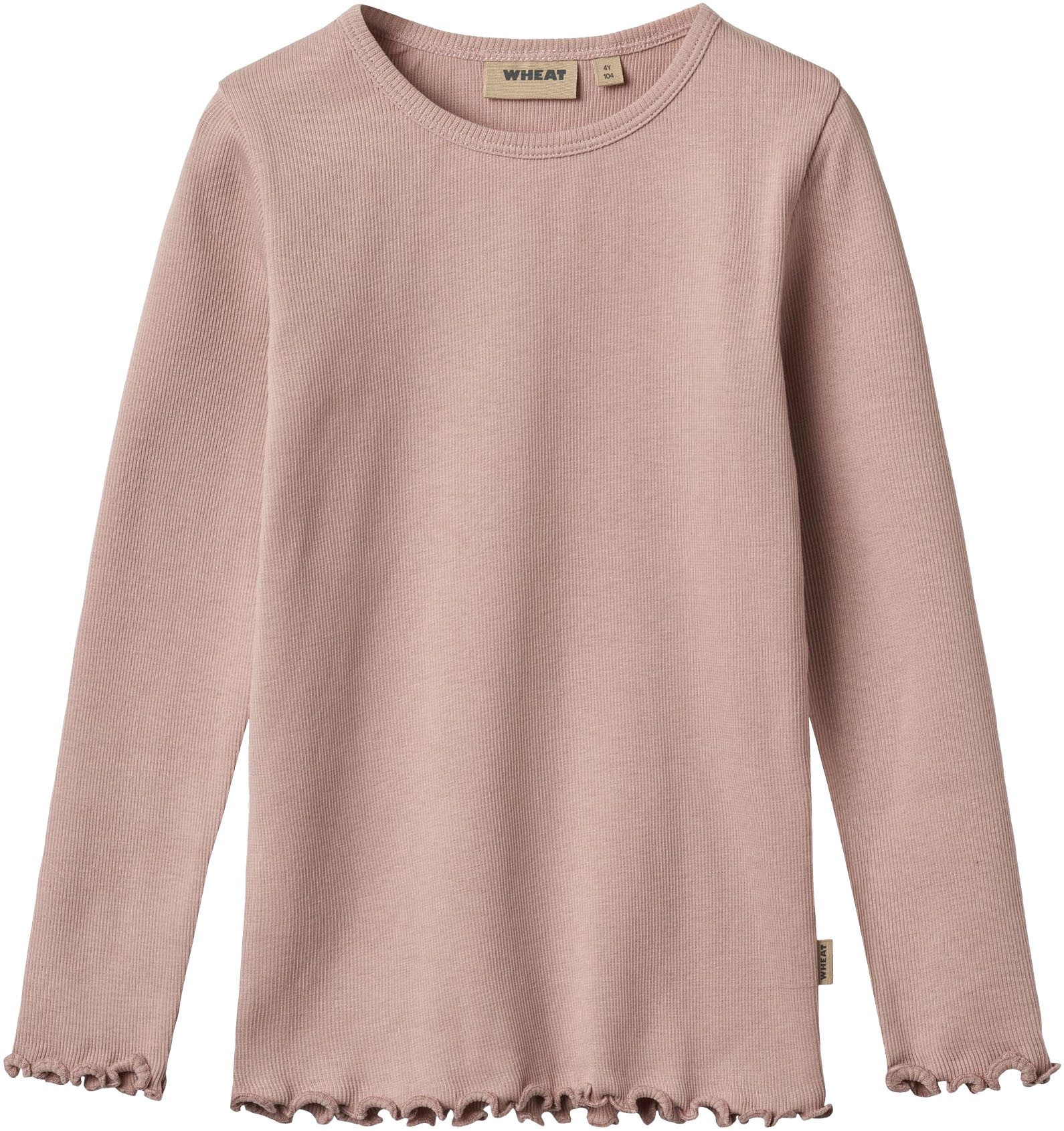 WHEAT Langarmshirt Rib T-Shirt L/S Ida