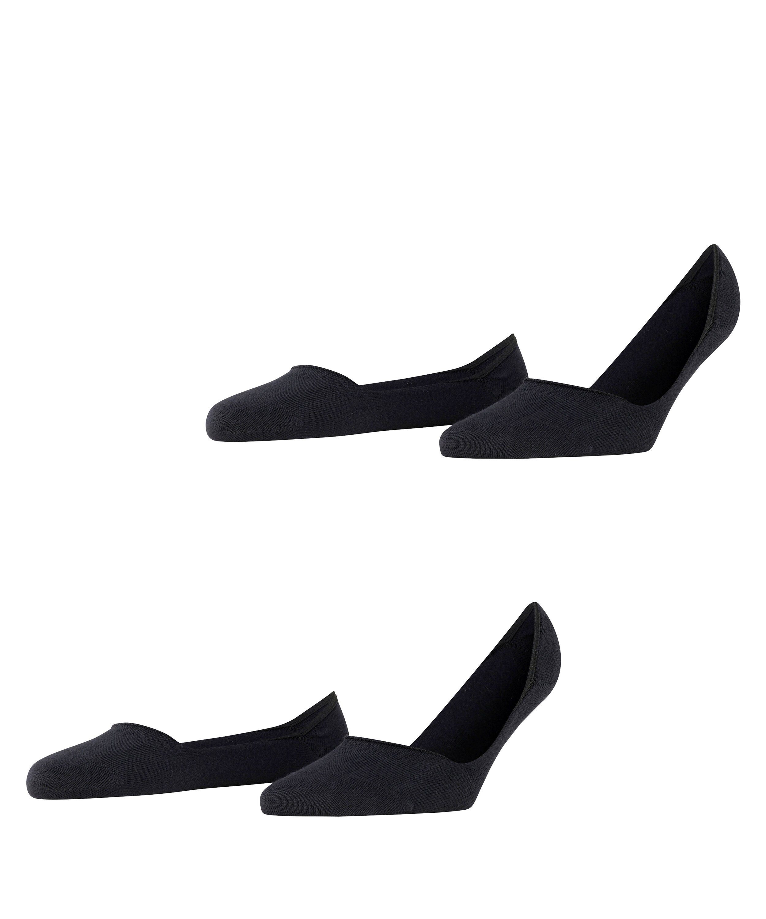 Esprit Füßlinge Cotton 2-Pack (2-Paar) ein trageangenehmer Baumwollmix