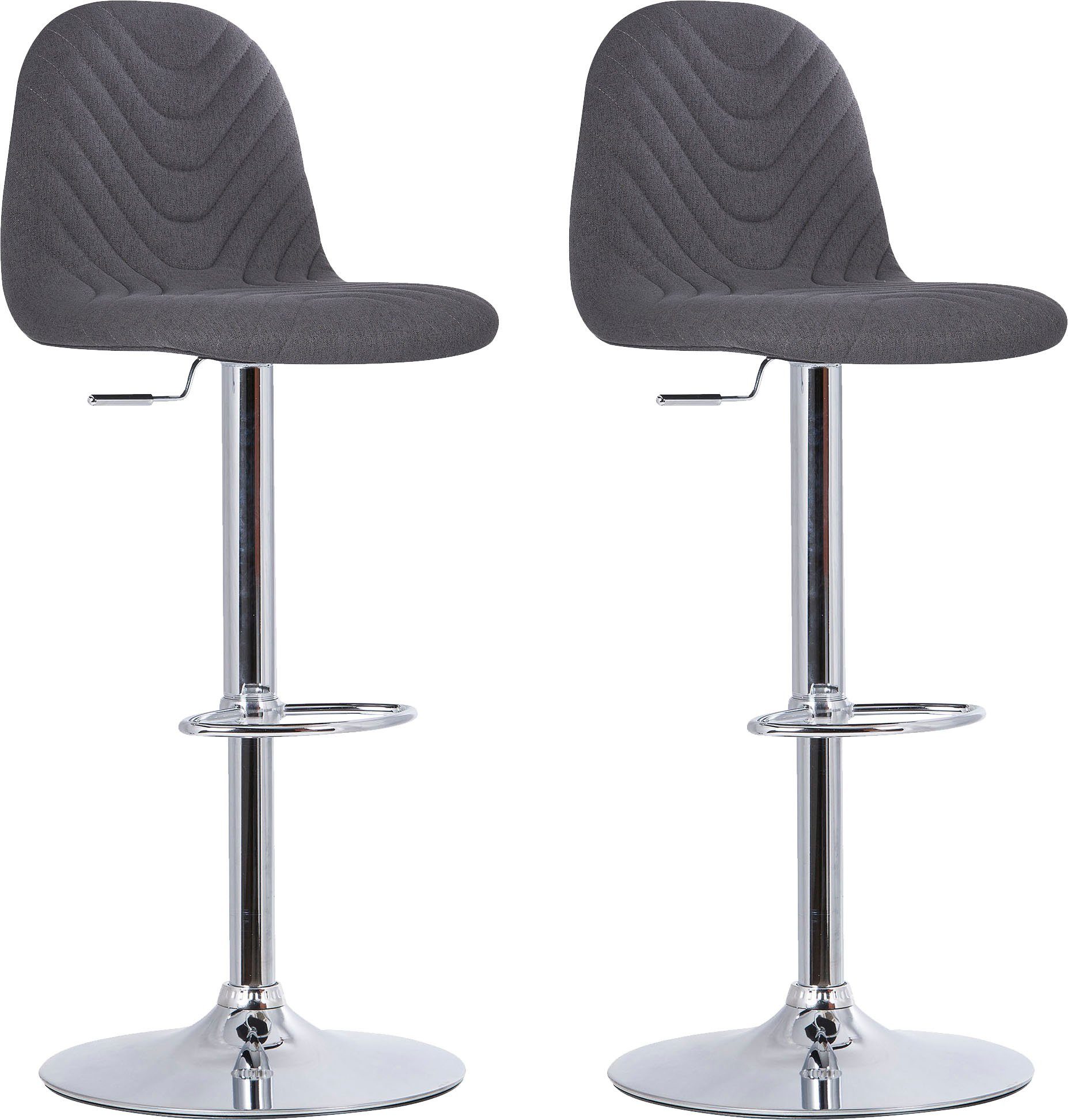 byLIVING Barhocker Casino 01 (Set, 2 St), drehbar mit Höhenverstellung, Bez günstig online kaufen