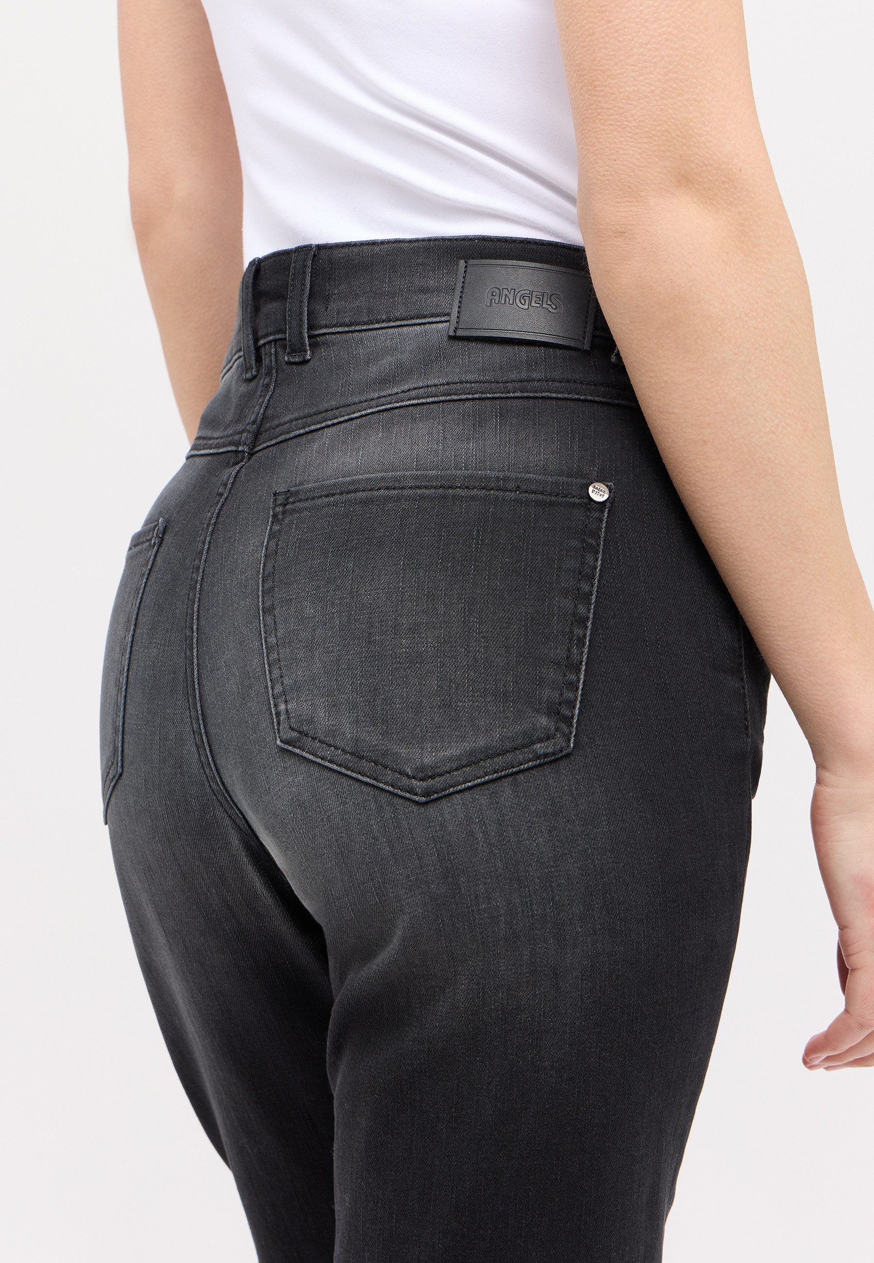 ANGELS Straight-Jeans mit umgeschlagenem Bein