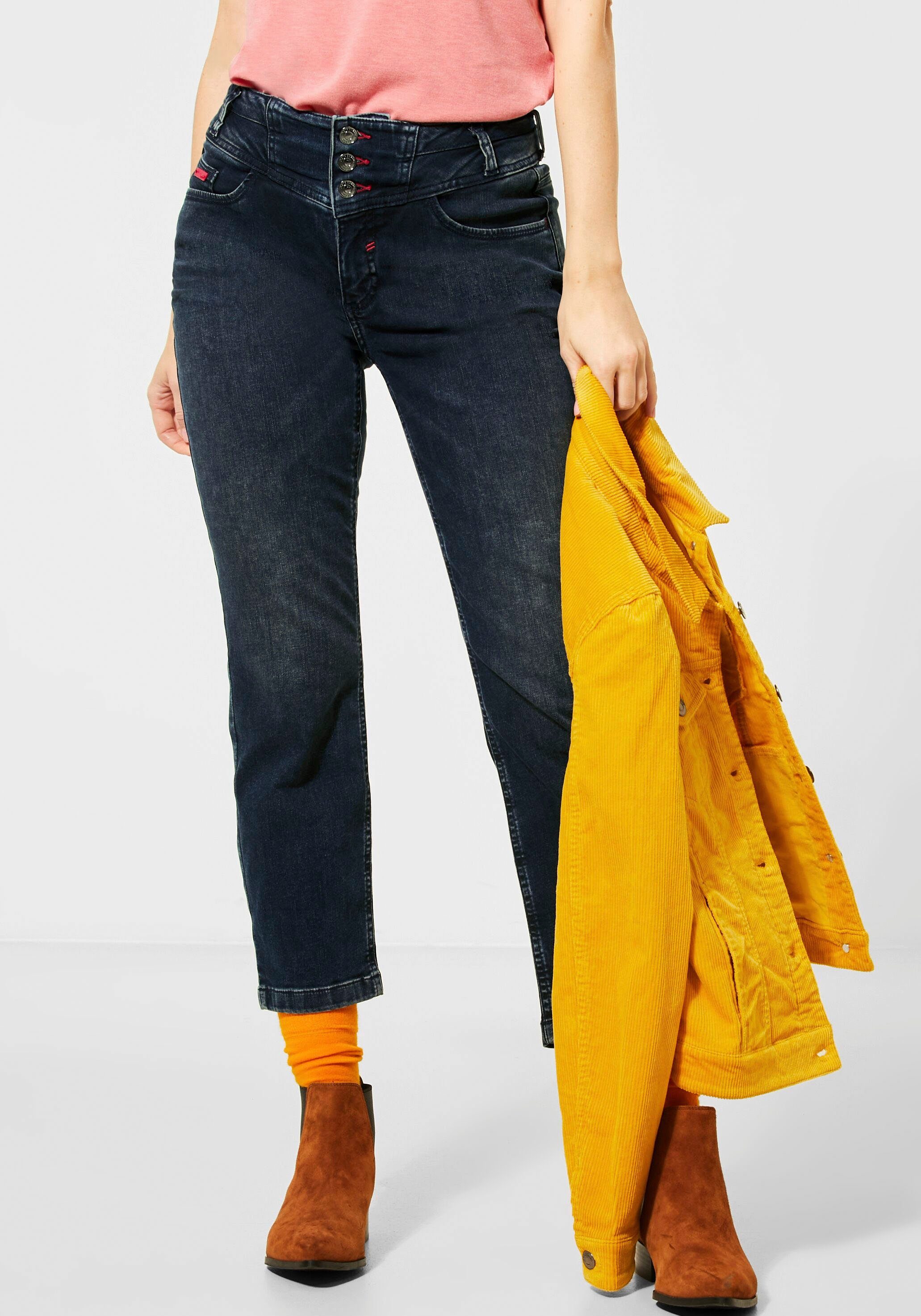 street one jeans high waist