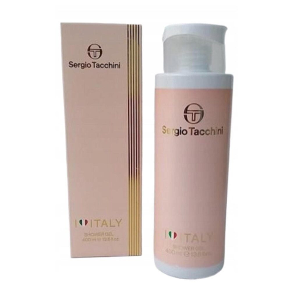 Sergio Tacchini Duschgel I Love Italy Woman Parfümiertes Duschgel 400 ml (Frau)
