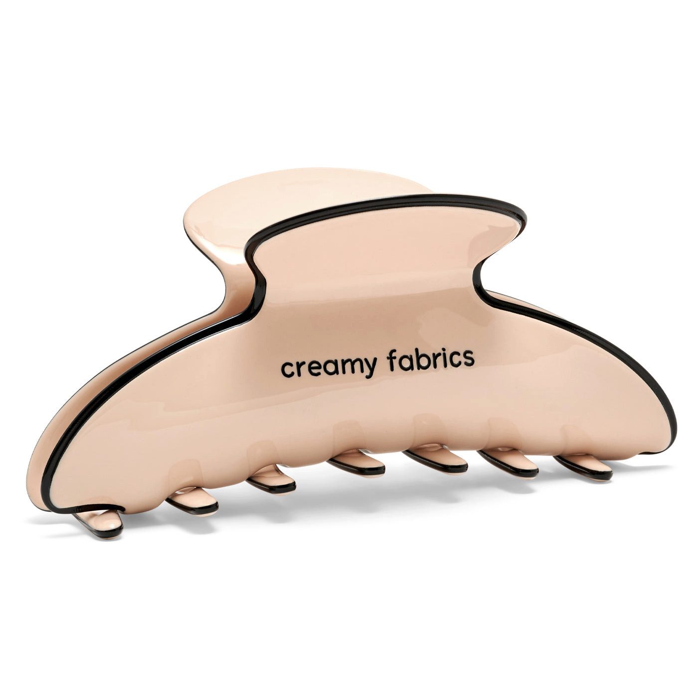 cfab (creamy fabrics) Haarklammer Alltags-Haarklammer-Beige, 1-tlg.