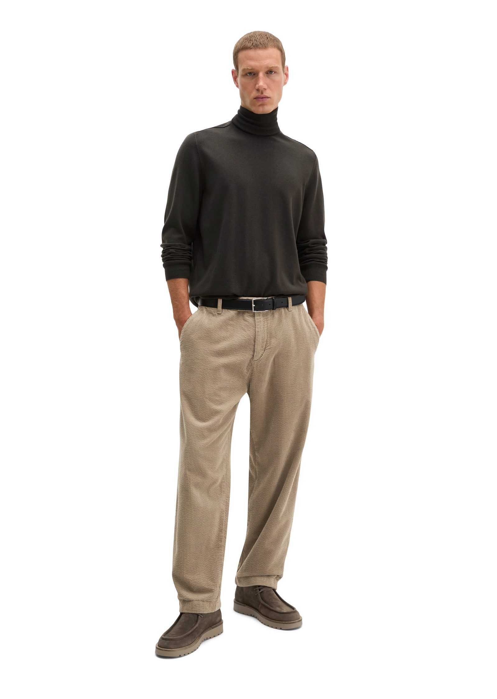 Marc O'Polo Rollkragenpullover aus weicher Merinowolle – Bild 5 von 5