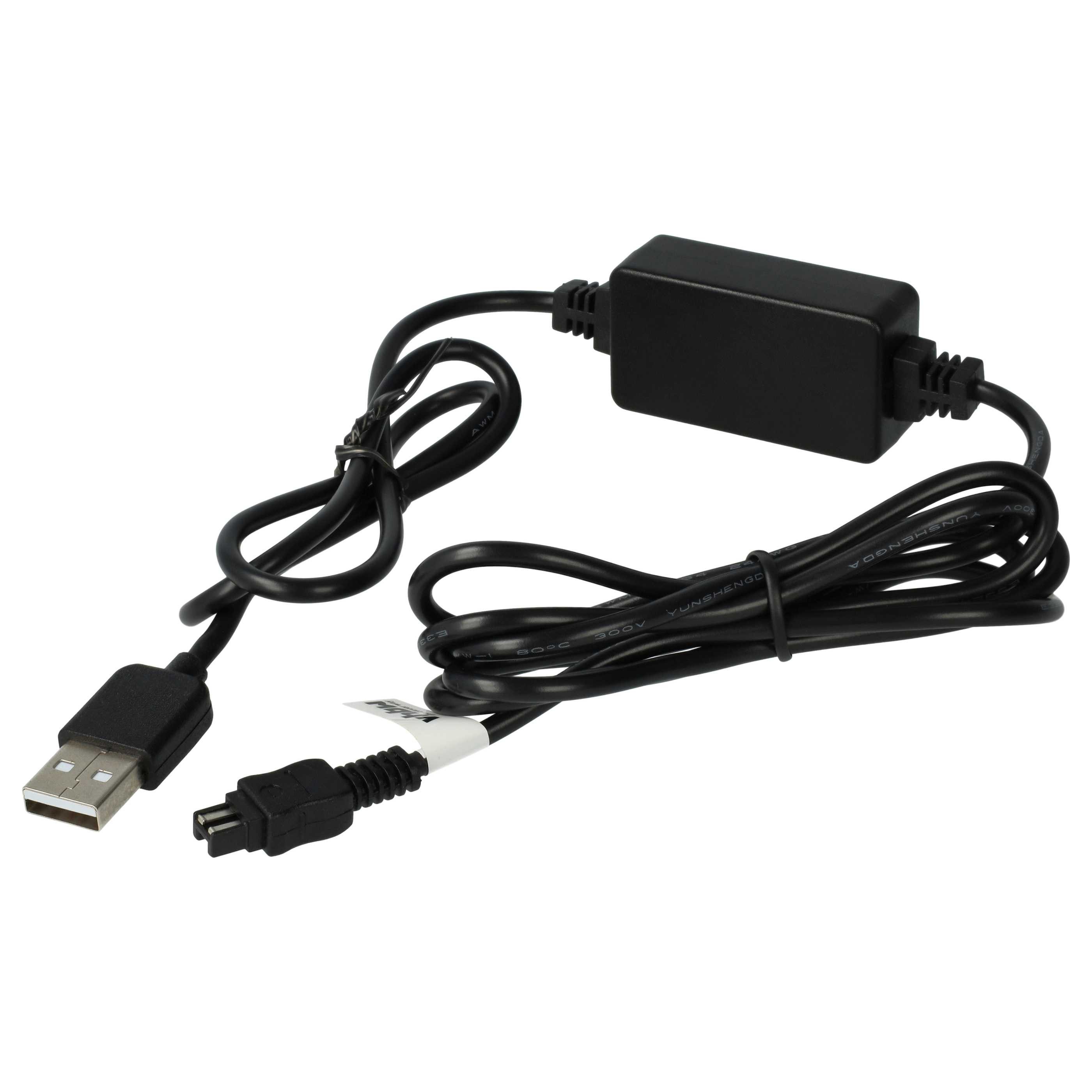 vhbw passend für Sony DCR- HC23E, HC24, HC24E, HC26, HC21E, HC22, HC22E, USB-Kabel