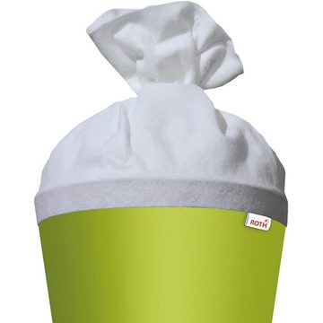 Roth Schultüte Bastelschultüte Maigrün, 70 cm, rund, mit weißem Filzverschluss, Zuckertüte für Schulanfang