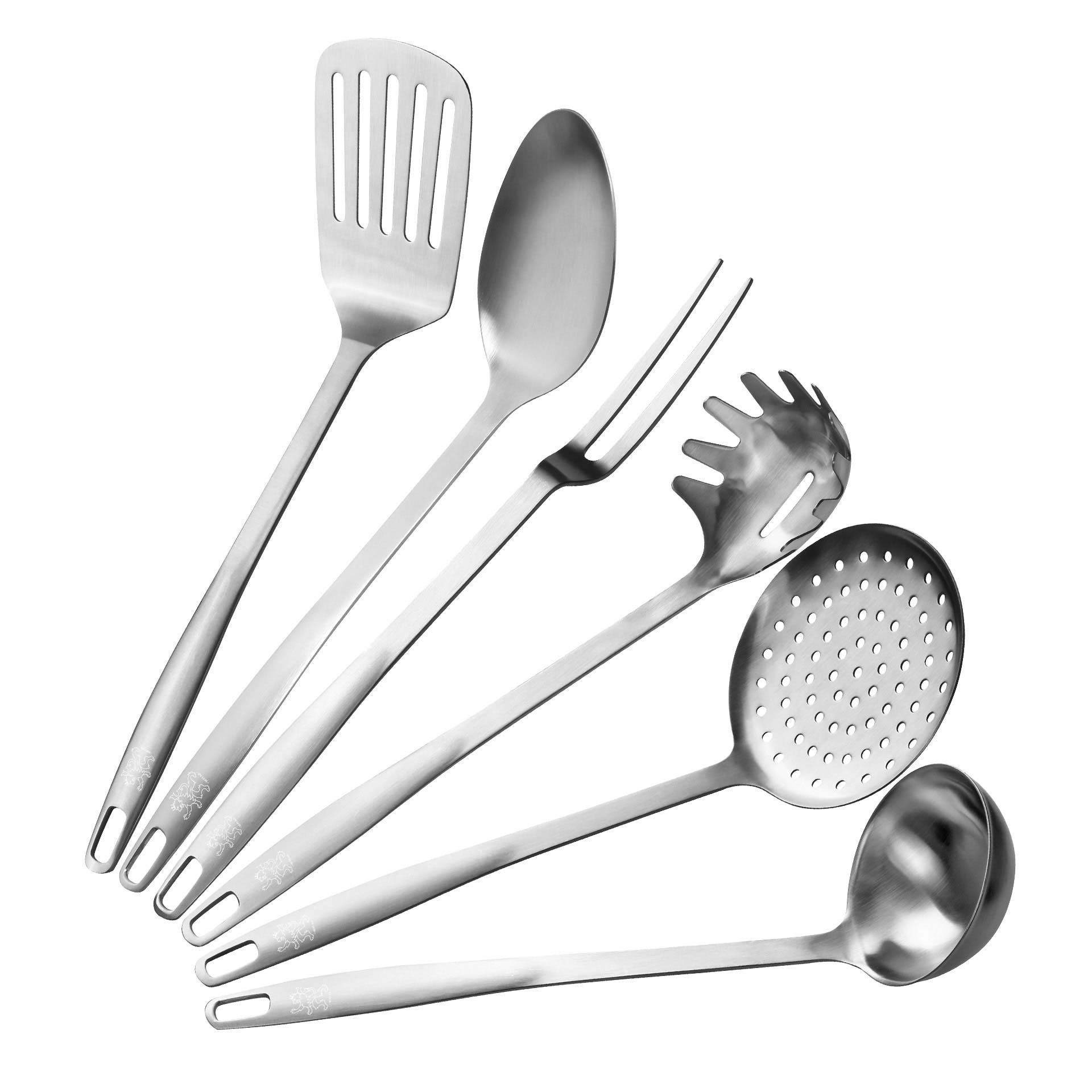 Stanley Rogers Kochbesteck-Set Küchenhelfer-Set Edelstahl spülmaschinenfest