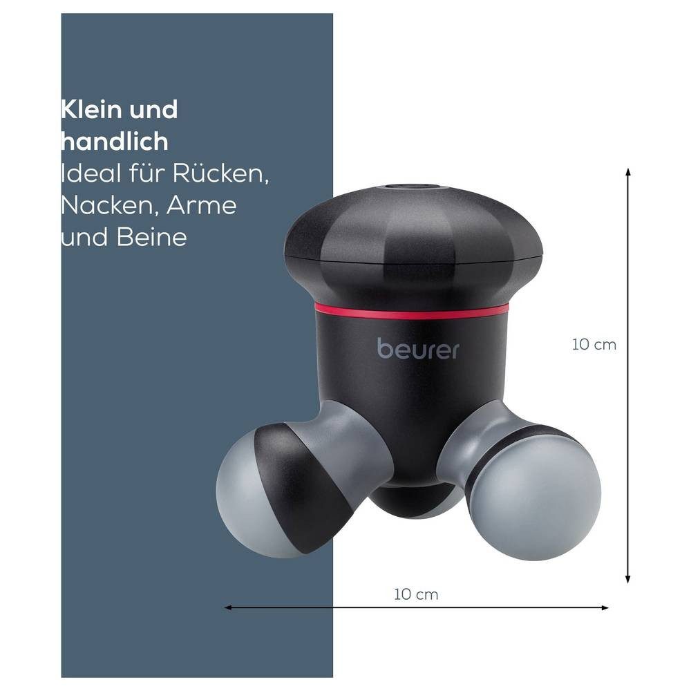 BEURER Massagegerät MG 18 Massagegerät Schwarz 10501, Mit Vibration, Mit LED Beleuchtung, Mit Massagefunktion – Bild 5 von 5