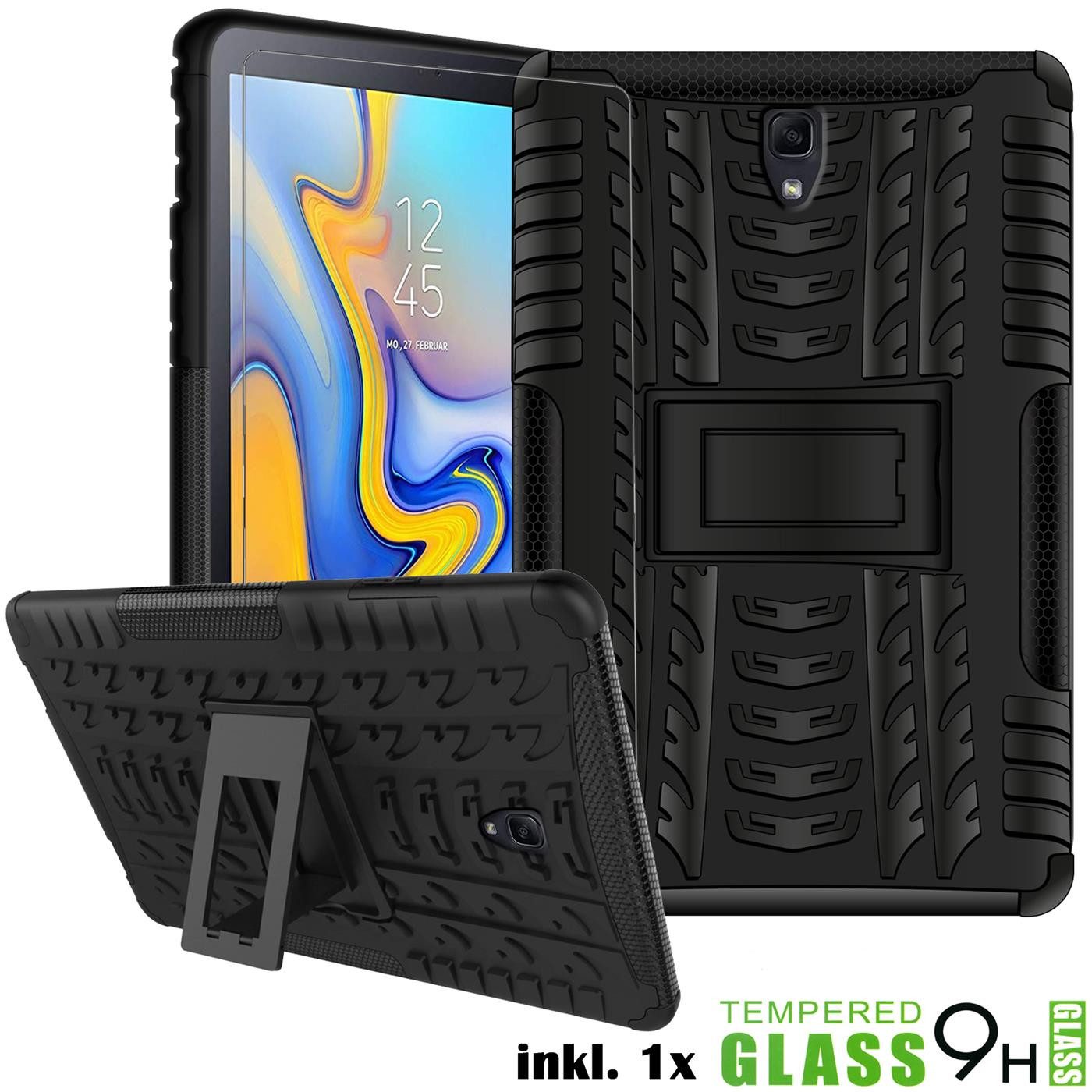 CoolGadget Tablet-Hülle Hybrid Tablet Schutz Hülle für Apple iPad Air 4 10.9 27,6 cm (10,9 Zoll), inkl. Glas Schutzfolie Schutz Case Panzer Tasche