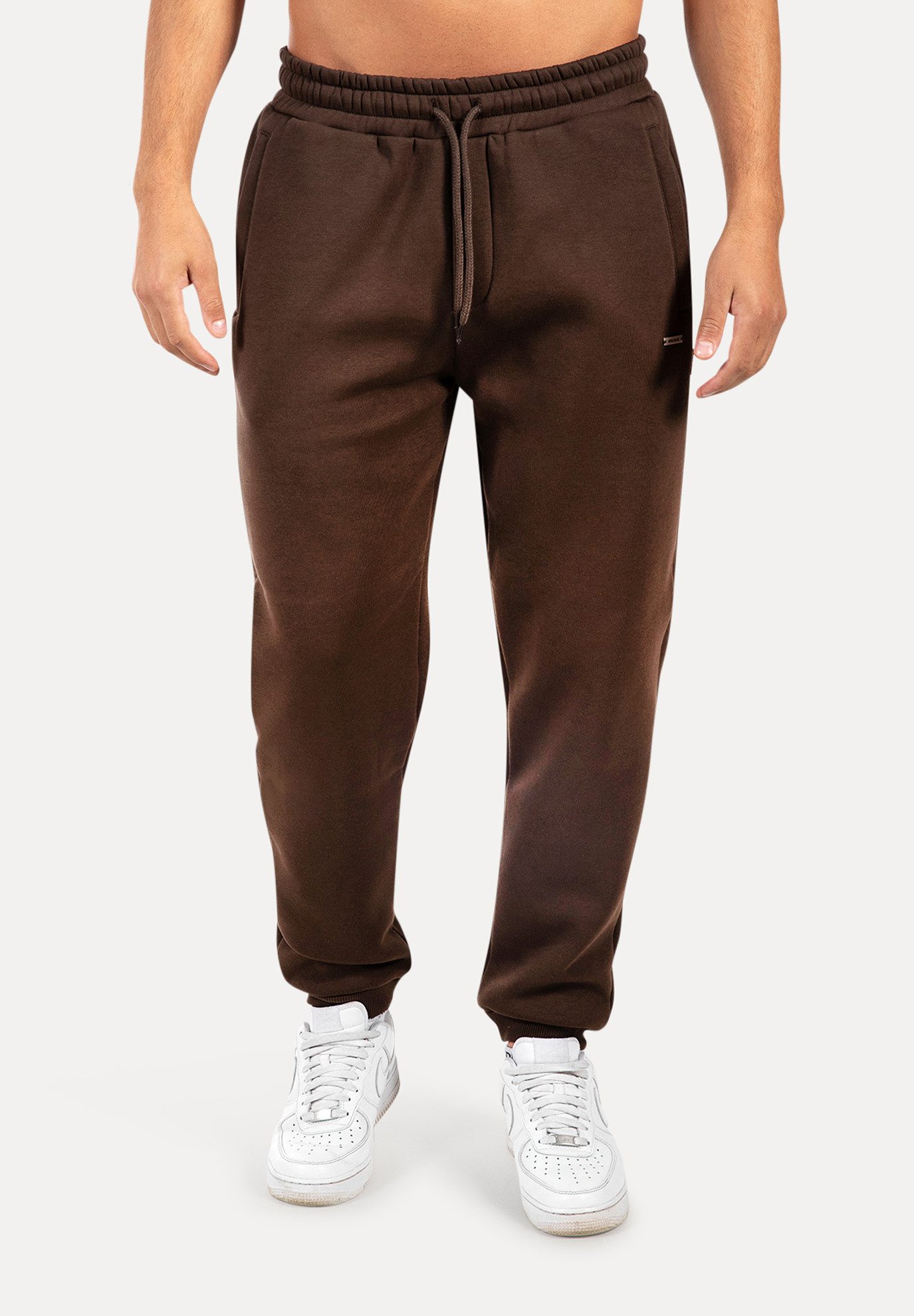 Smilodox Jogginghose Ilyas, Regular Fit Sweathose, Taschen, Metalllabel, we günstig online kaufen