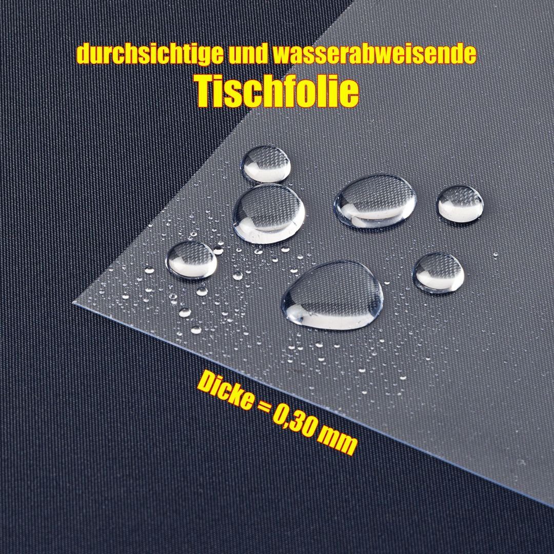 laro Tischdecke Tischfolie Tischdecke Durchsichtig Transparent günstig online kaufen