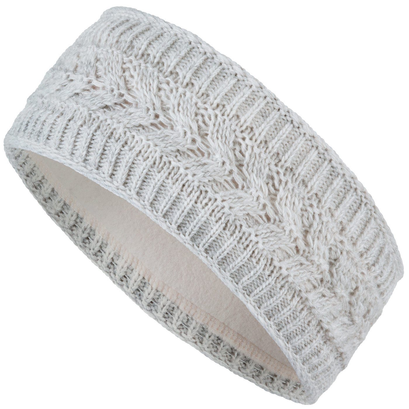 compagno Stirnband (1-St) Stirnband gefüttert Damen Ohrenschützer Band Kopfband Winter