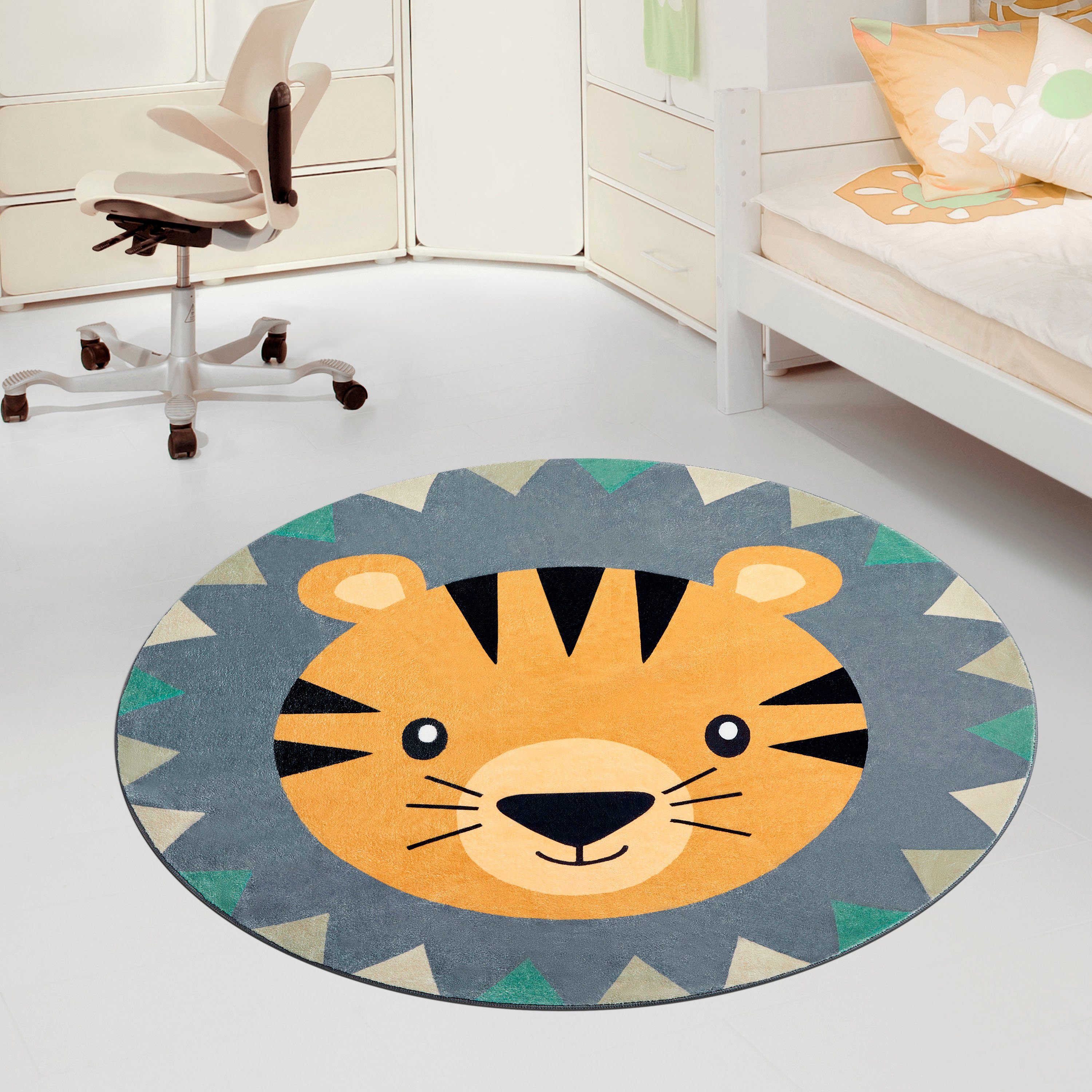Paco Home Kinderteppich Tosbik 482, rund, günstig online kaufen