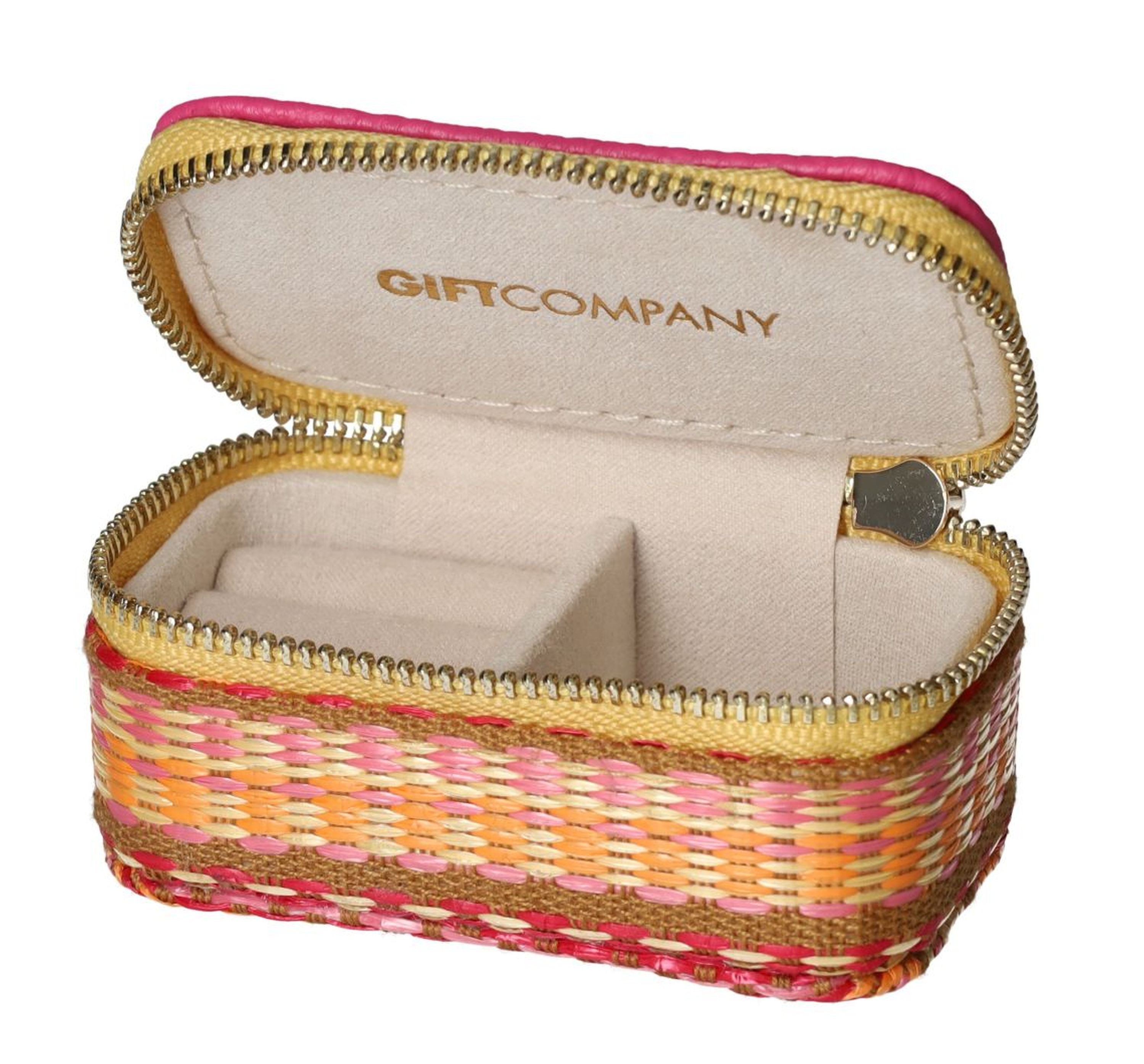 Giftcompany Schmucketui Giftcompany - Schmucketui Schmuckkasten "Treasure" 8x4,5x4cm Pink