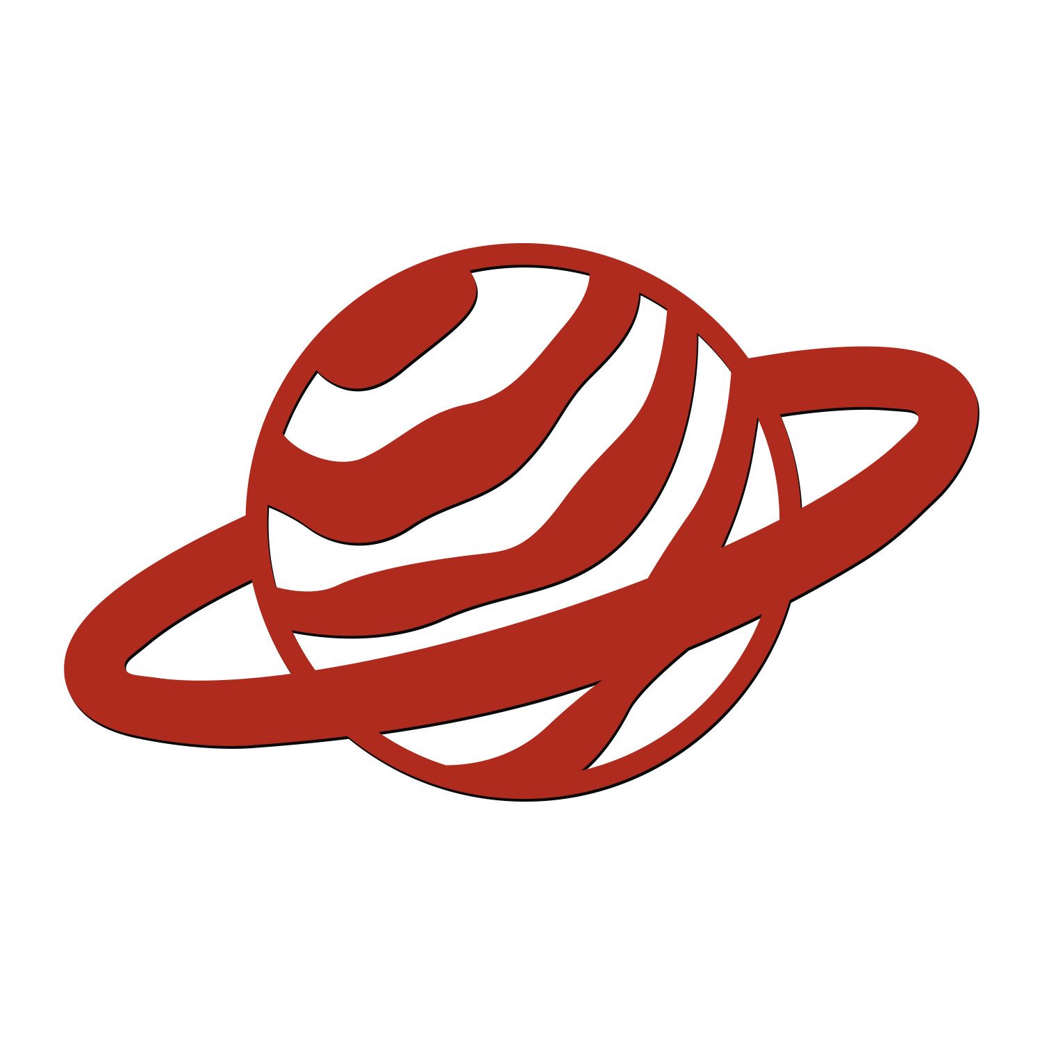 Namofactur LED Nachtlicht Farbwechsel Planet Nachtlicht aus Holz, WandLampe, LED fest integriert, Farbwechsler