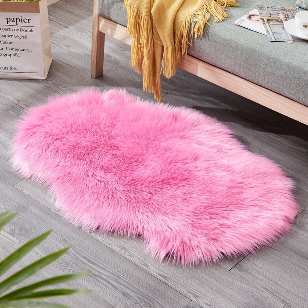 BTTO TEPP Hochflor-Teppich Faux Teppich Kunstfell günstig online kaufen