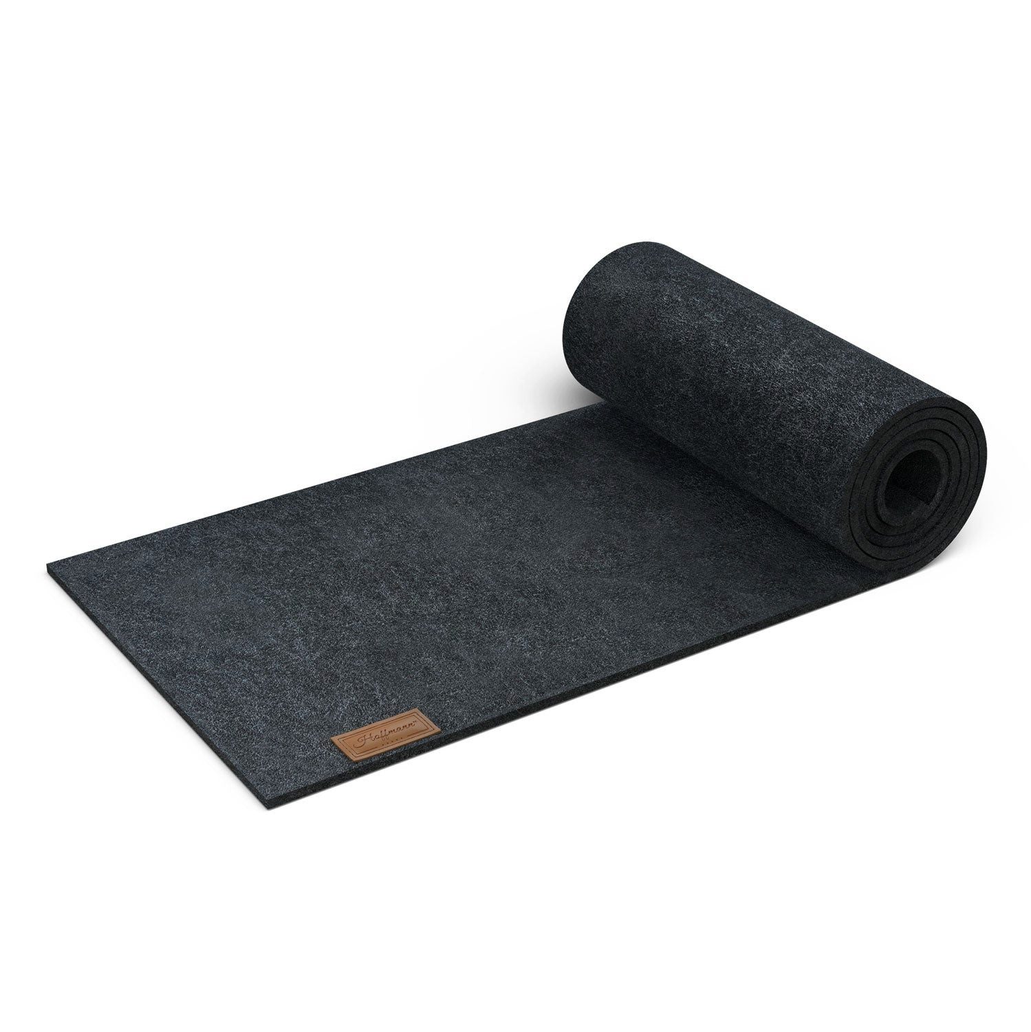 Hoffmann Germany Tischläufer Filz Tischläufer 100×30 cm, anthrazit, hitzebeständig, abwaschbar, 5 mm Filz, abwaschbar, 200°C, 90% Polyester, zeitloses Design