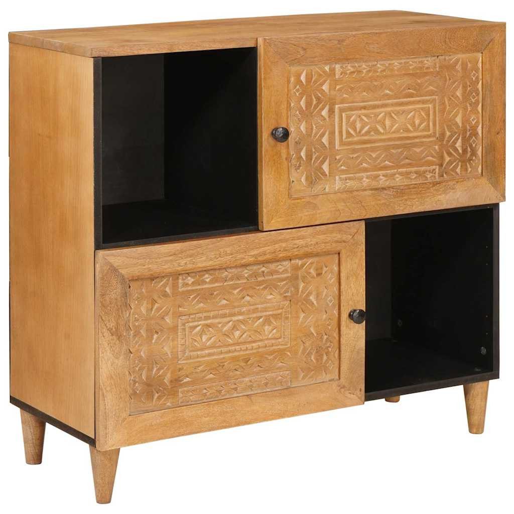 vidaXL Sideboard Sideboard 80 x 33 x 75 cm Massivholz (1 St)
