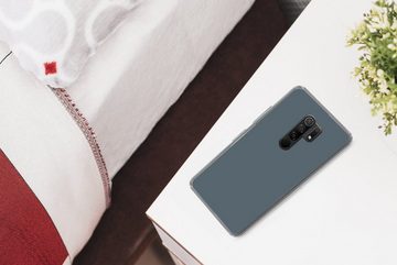 MuchoWow Handyhülle Farben - Blau - Innen, Phone Case, Handyhülle Xiaomi Redmi 9, Silikon, Schutzhülle