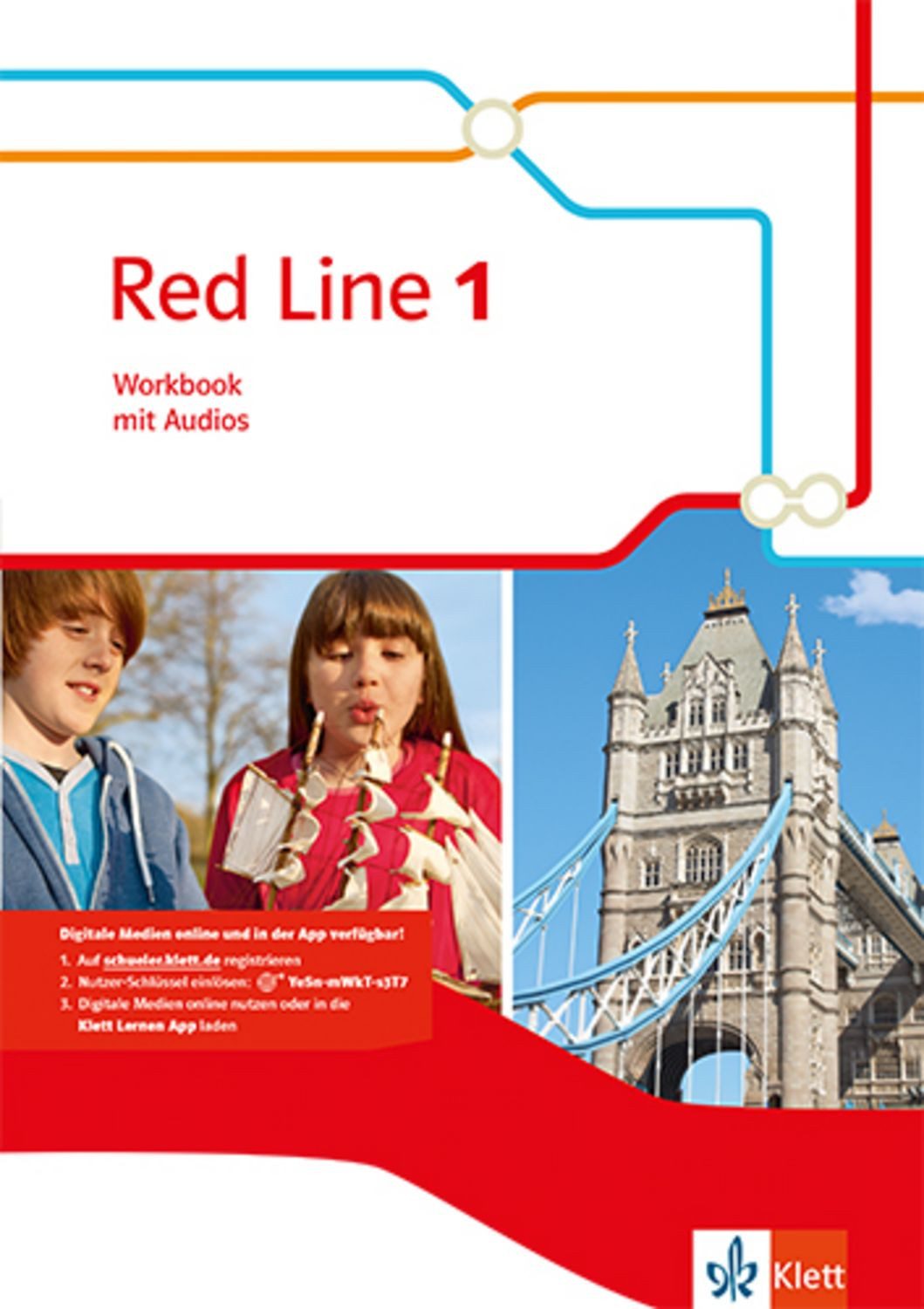 Red Line 1. Workbook mit Klett-Lernen App. Ausgabe 2014 / diverse