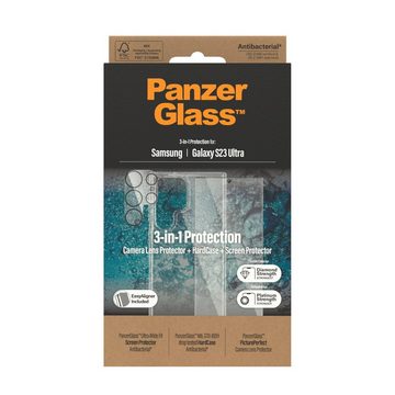PanzerGlass Backcover Set: HardCase + Screen Protector - Samsung Galaxy S23 Ultra