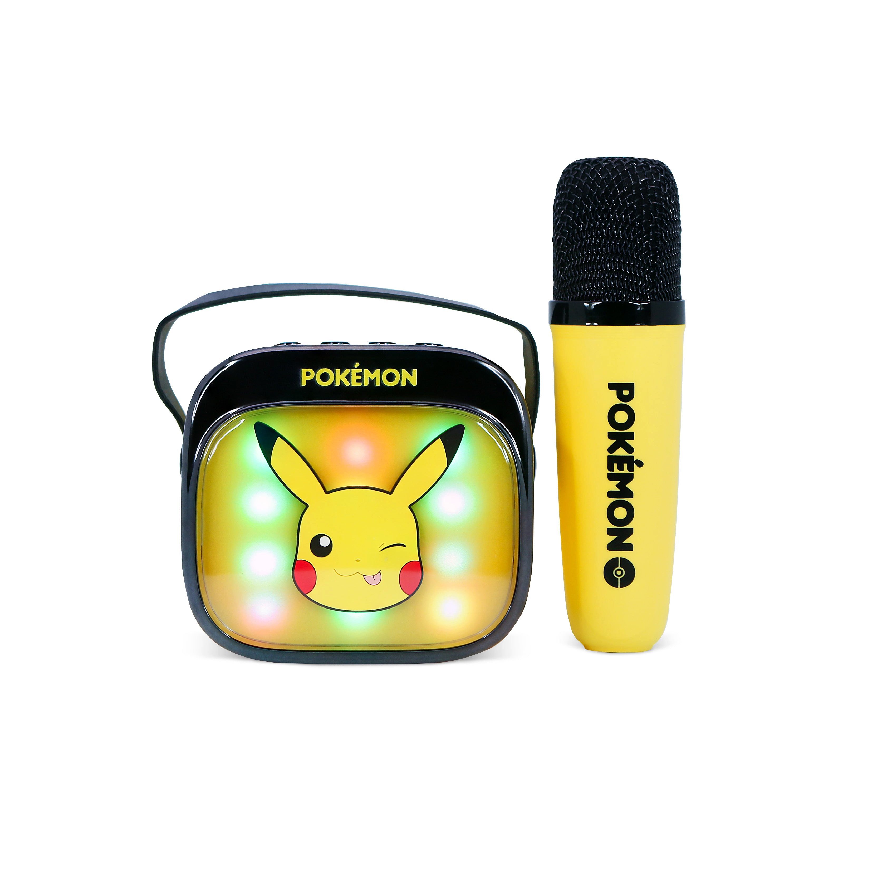 OTL Pokémon Pikachu PopSing Karaoke-Maschine mit Mikrofon Karaoke-Maschine (5 W)