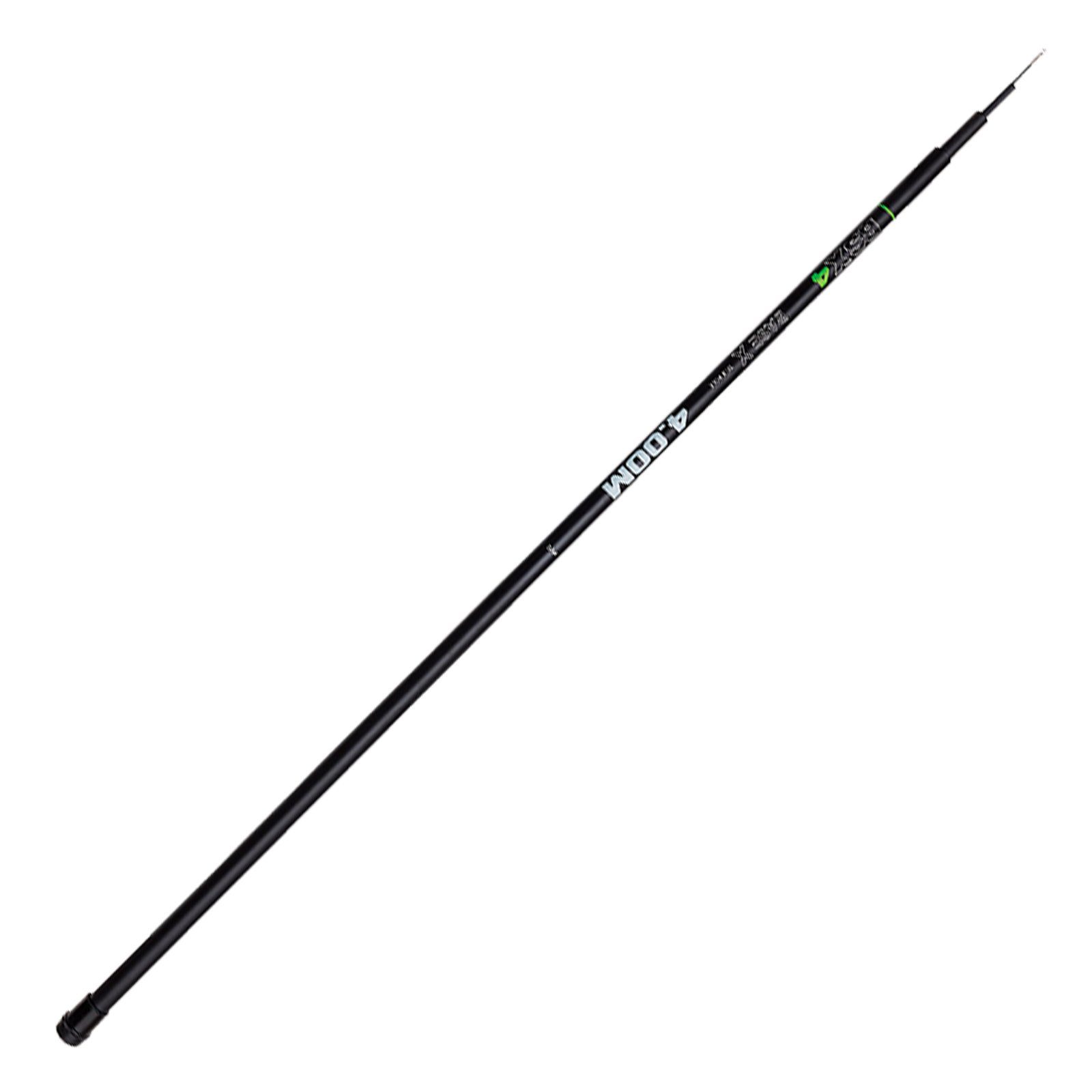 DAM Fishing Kopfrute, (4-tlg), DAM BASE-X BSX4 TELE POLE 13' 1"/4.00M 4SEC