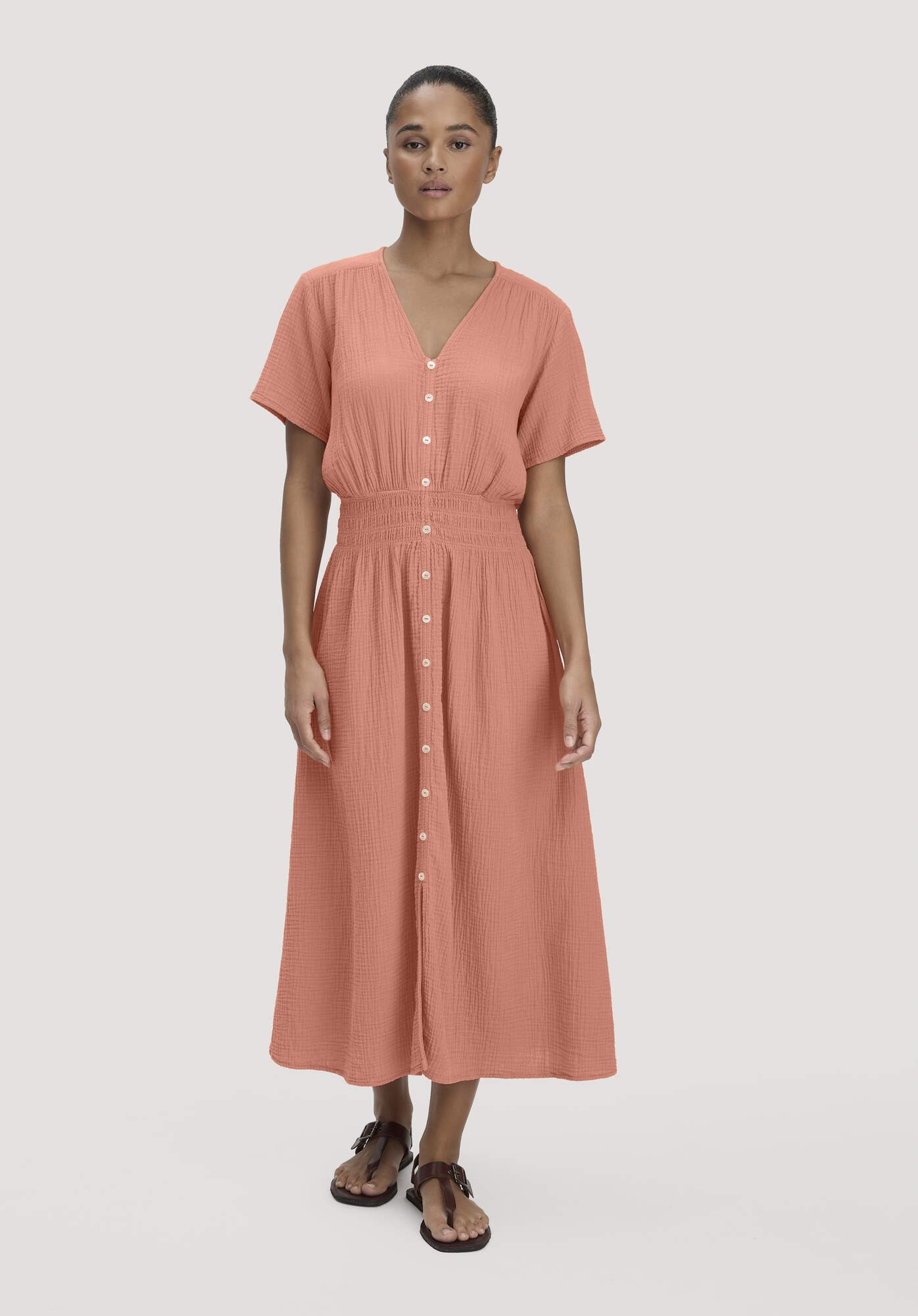 Hessnatur A-Linien-Kleid (1-tlg)