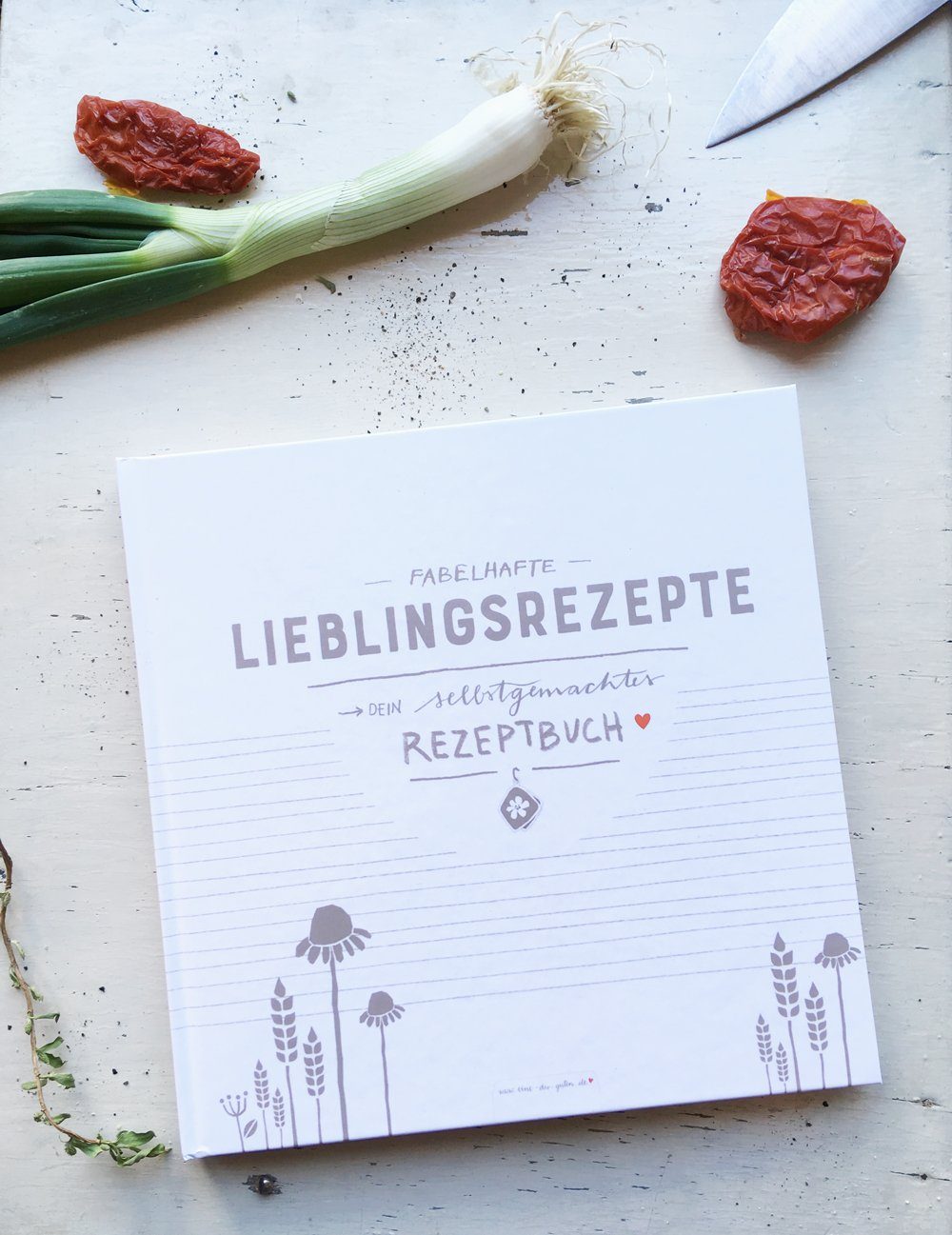 Kochbuch Guten Fabelhafte der Beige, Notizbuch 21x21cm Rezepte, blanko - zum für Eine Rezeptbuch Lieblingsrezepte, Hardcover, Selberschreiben 80 Verlag