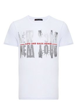 Cipo & Baxx T-Shirt in coolem Look