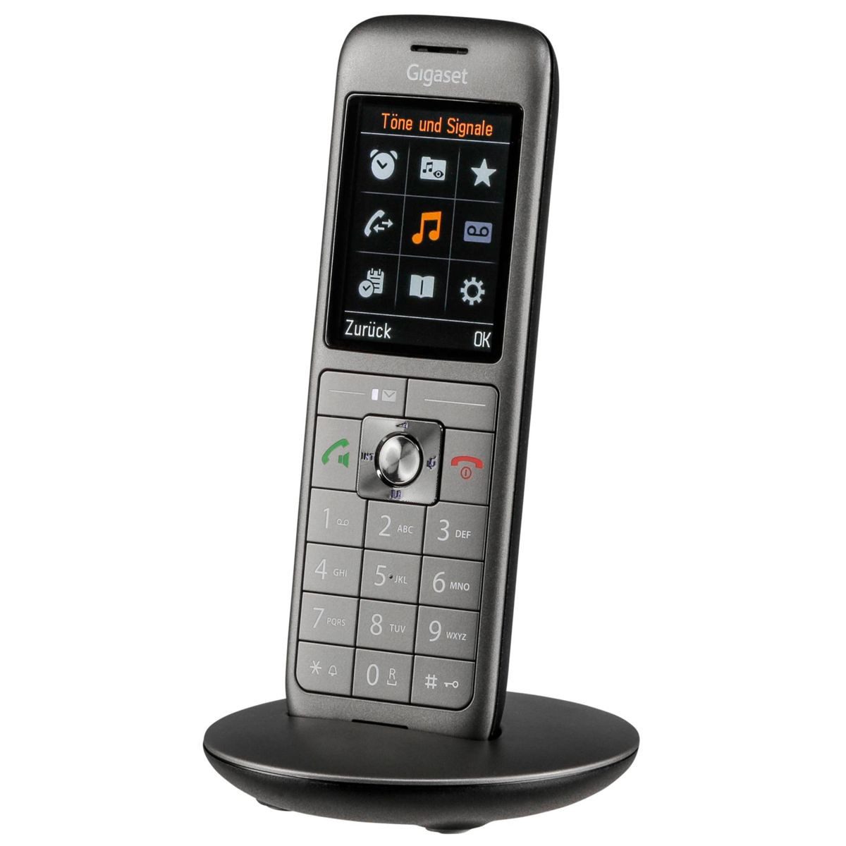 Gigaset CL660 HX anthrazit Festnetztelefon